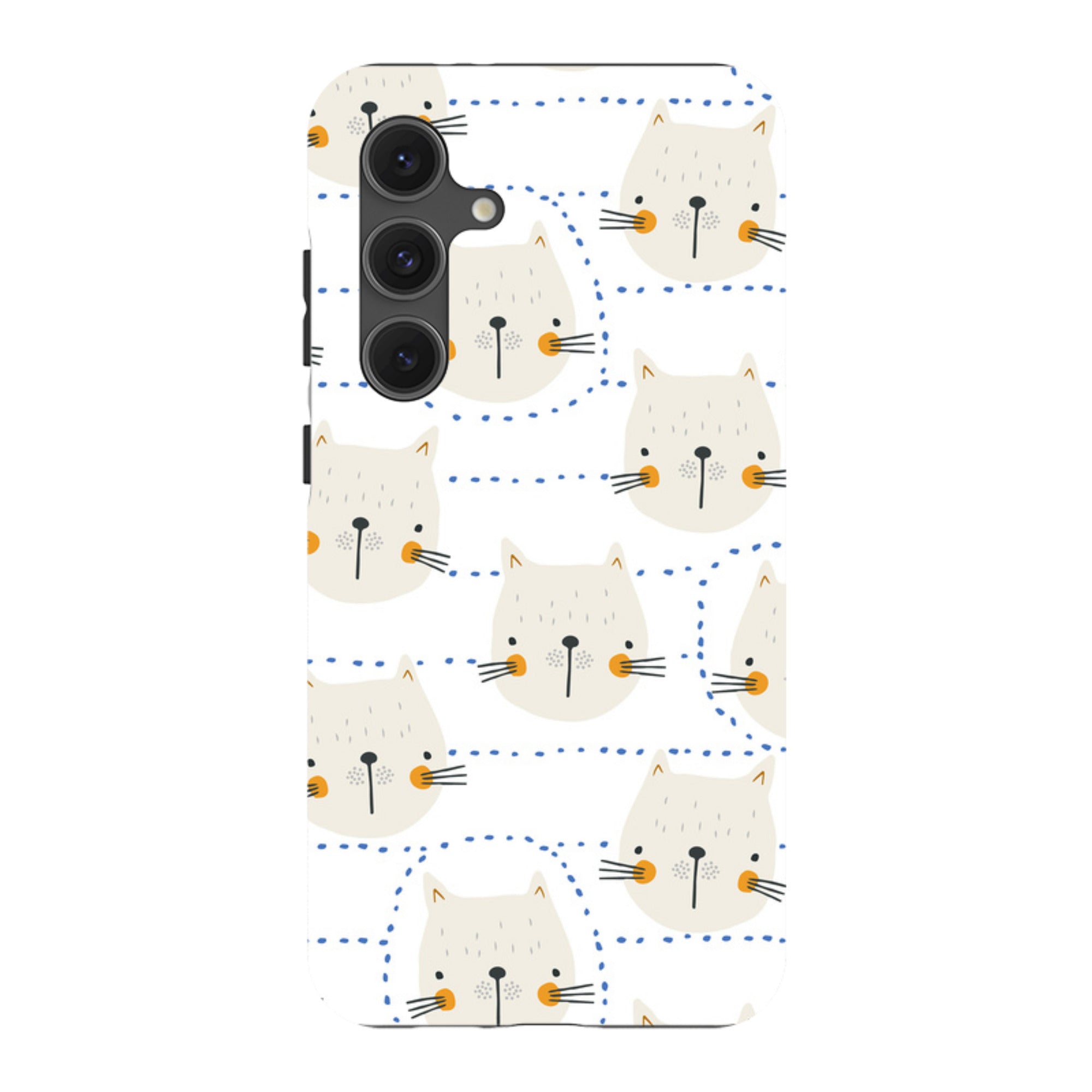 Samsung Tough Case - Cat Tiles