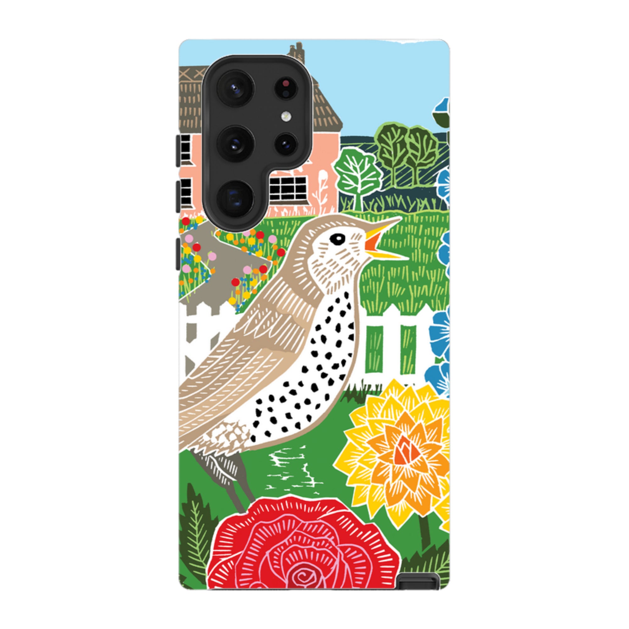 Samsung Tough Case - Cottage Garden By Kate Heiss