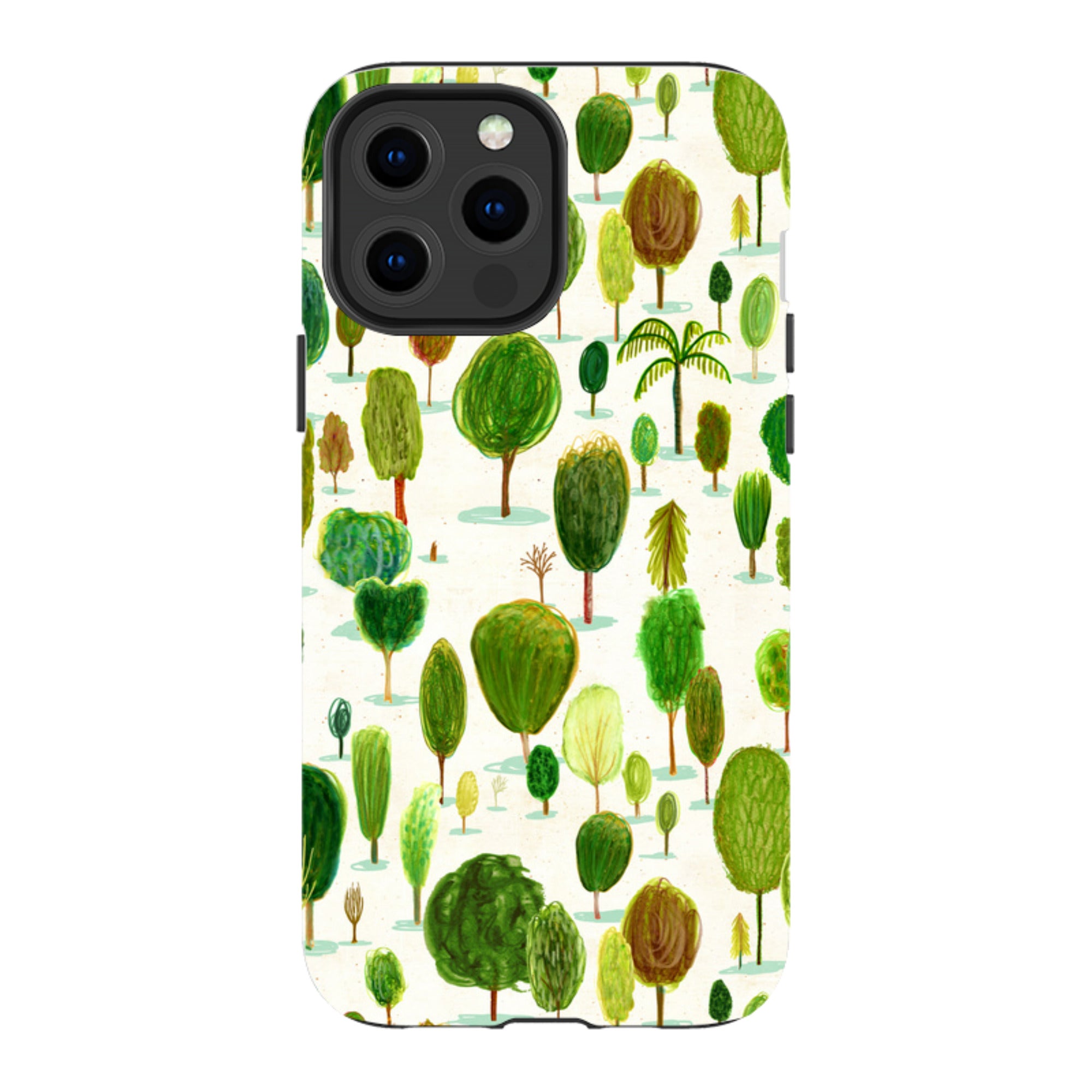 iPhone Tough Case - Summer In The Arboretum By Katherine Quinn