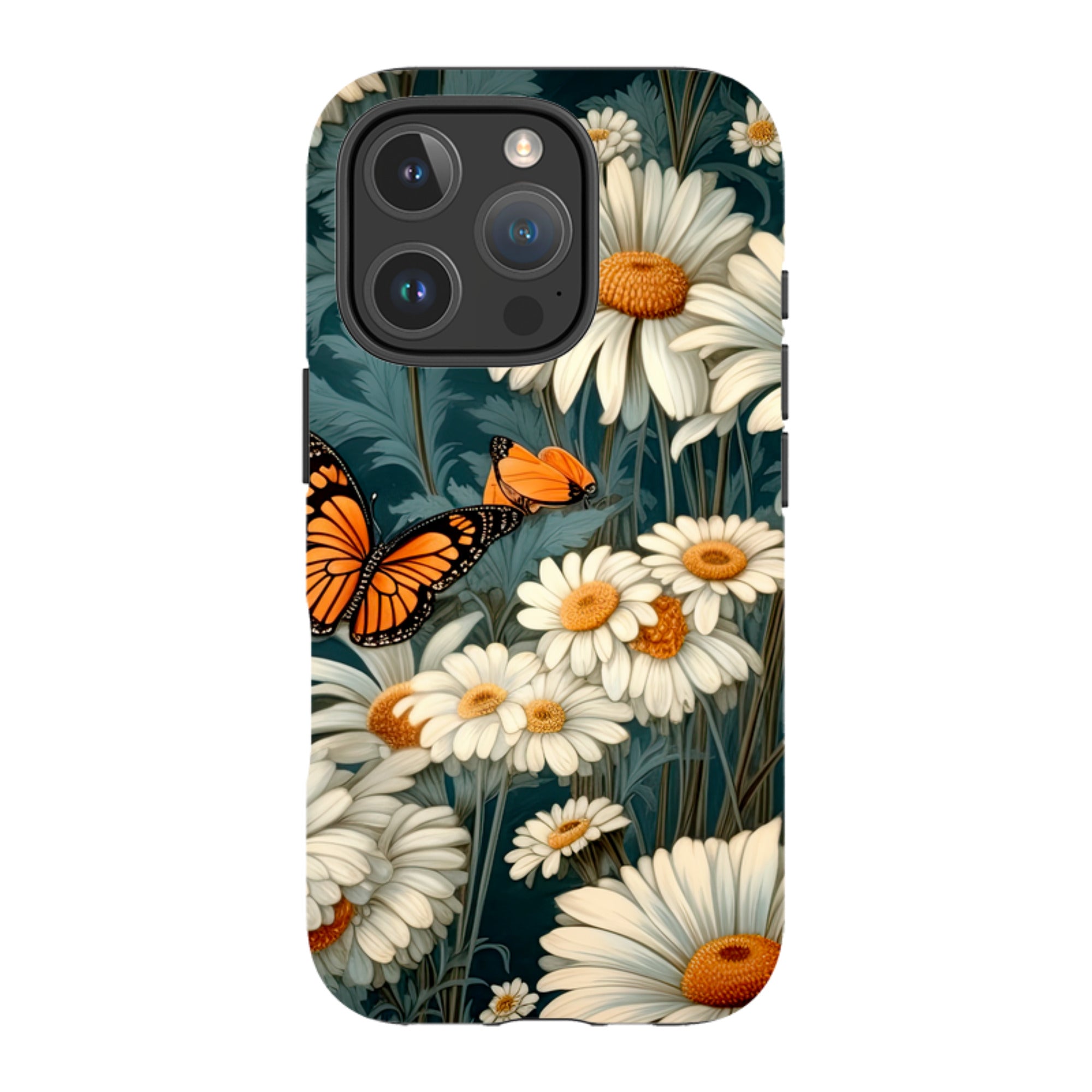 iPhone Case - Butterfly Daisies II