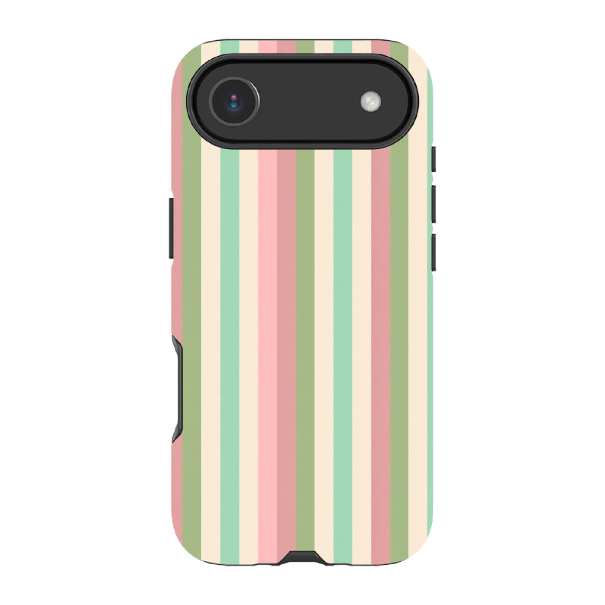 iPhone Tough Case - Pastel Stripe
