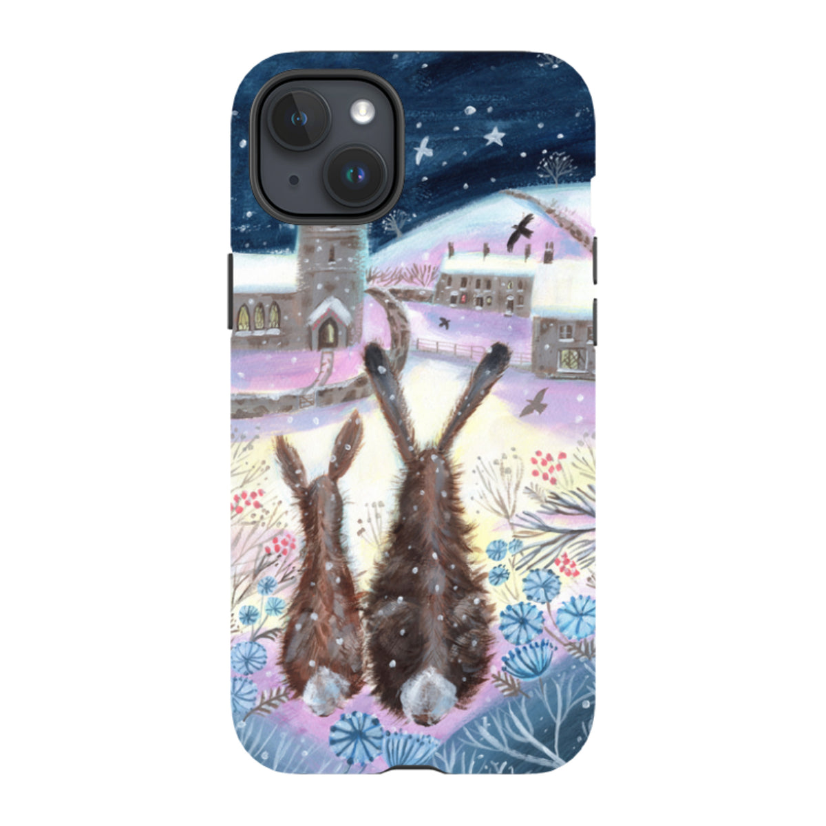 iPhone Tough Case - Rabbit & Hare By Mary Stubberfield