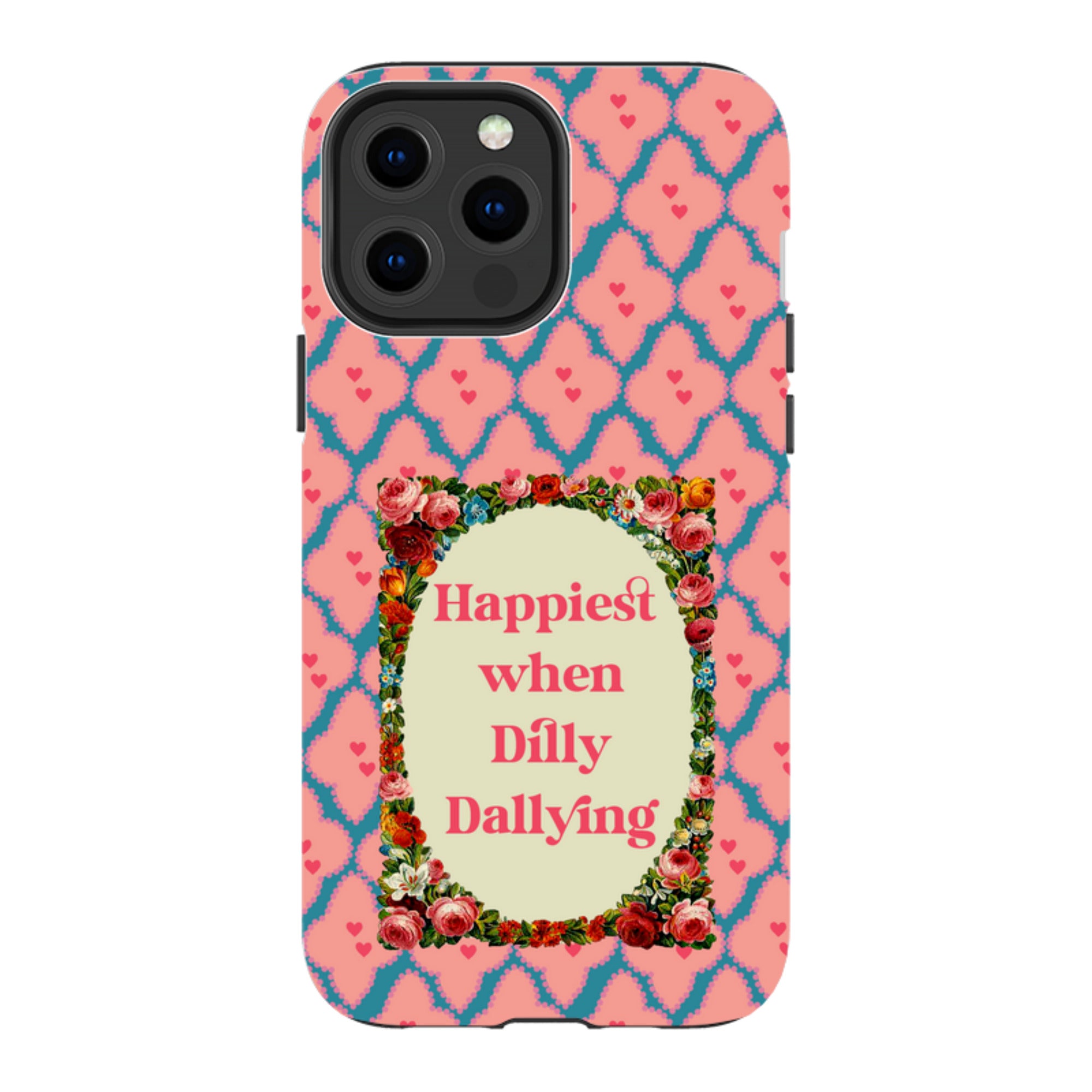 iPhone Tough Case - Dilly Dally By Clare Jordan