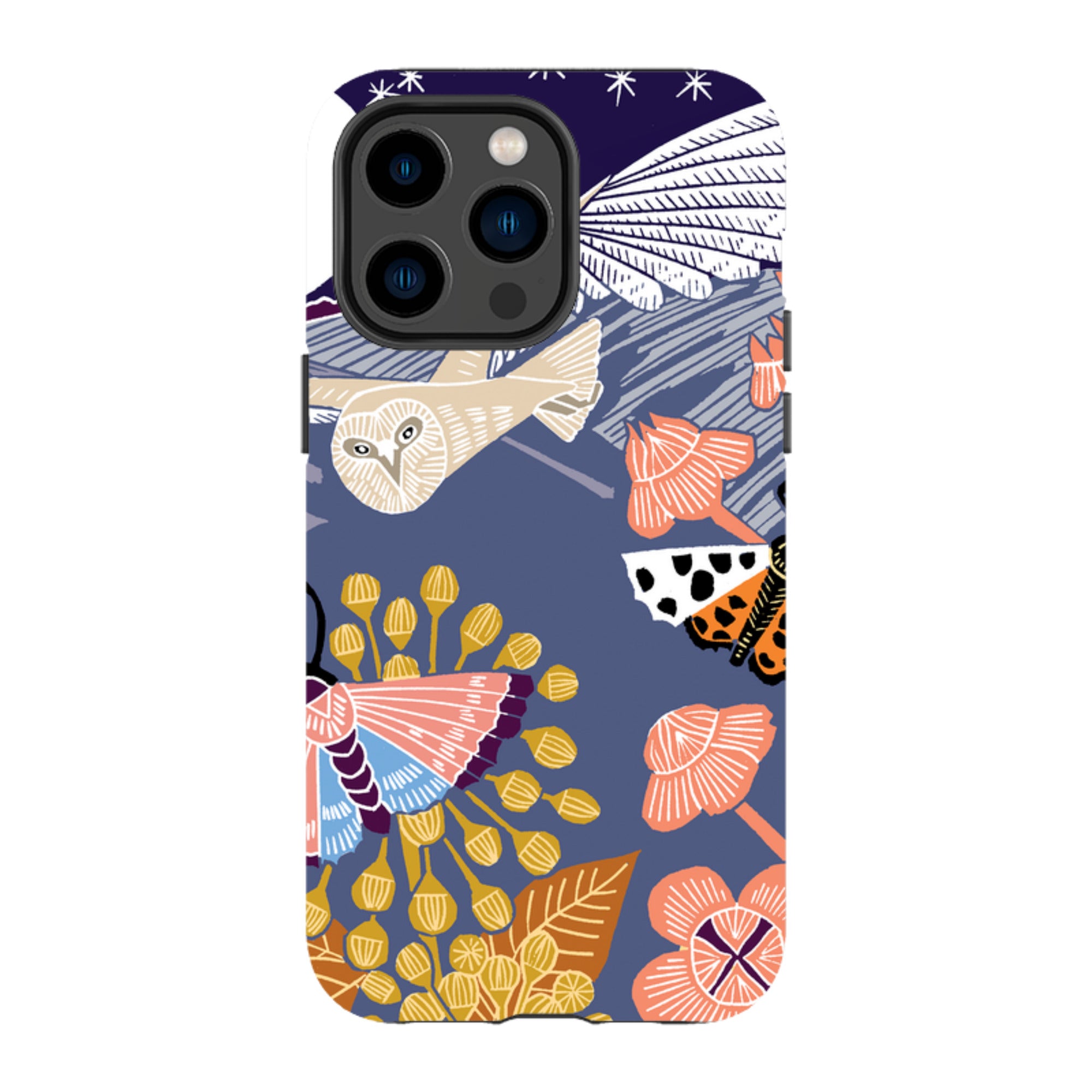 iPhone Tough Case - Evening Barn Owl By Kate Heiss