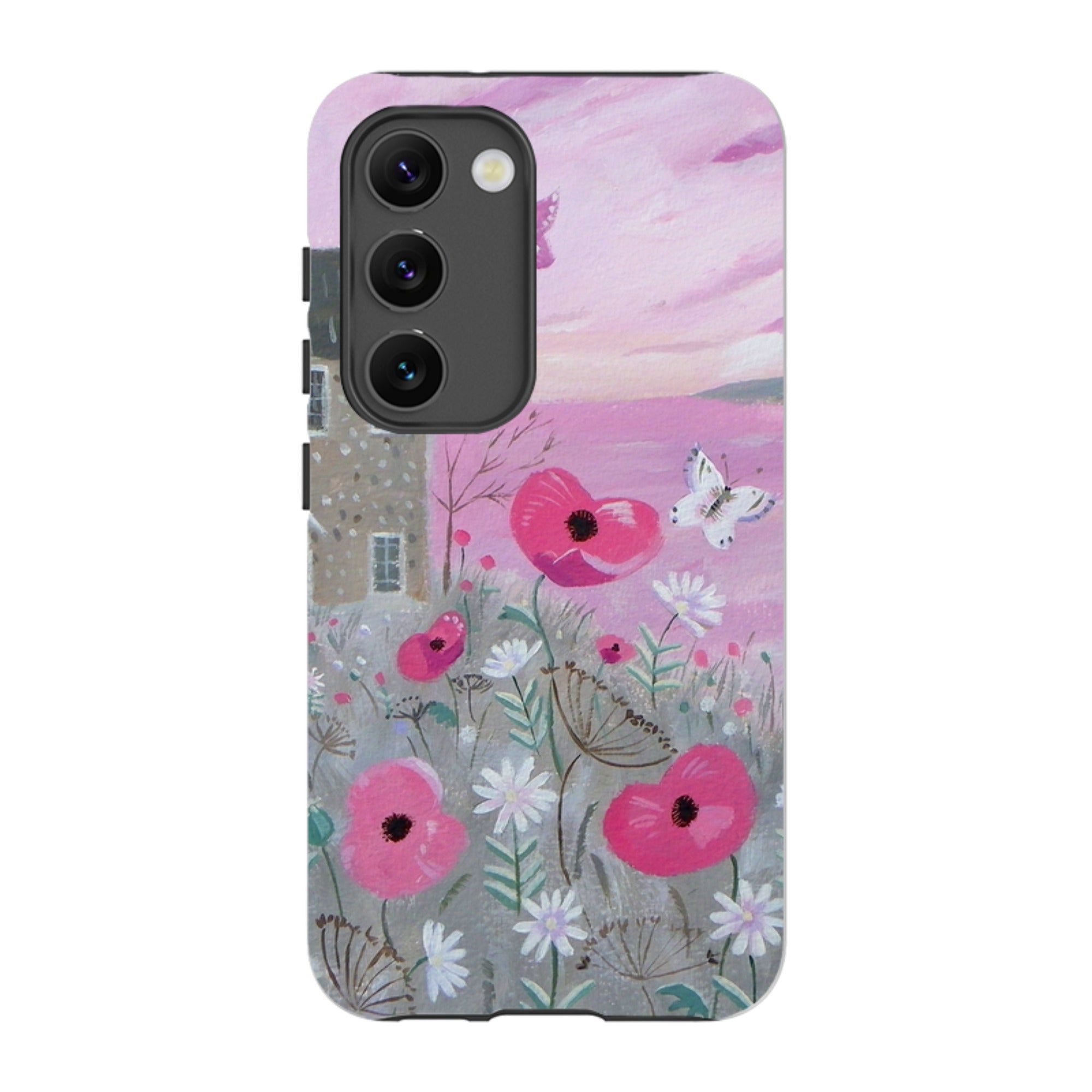 Samsung Tough Case - Seaside Flowers By Mary Stubberfield