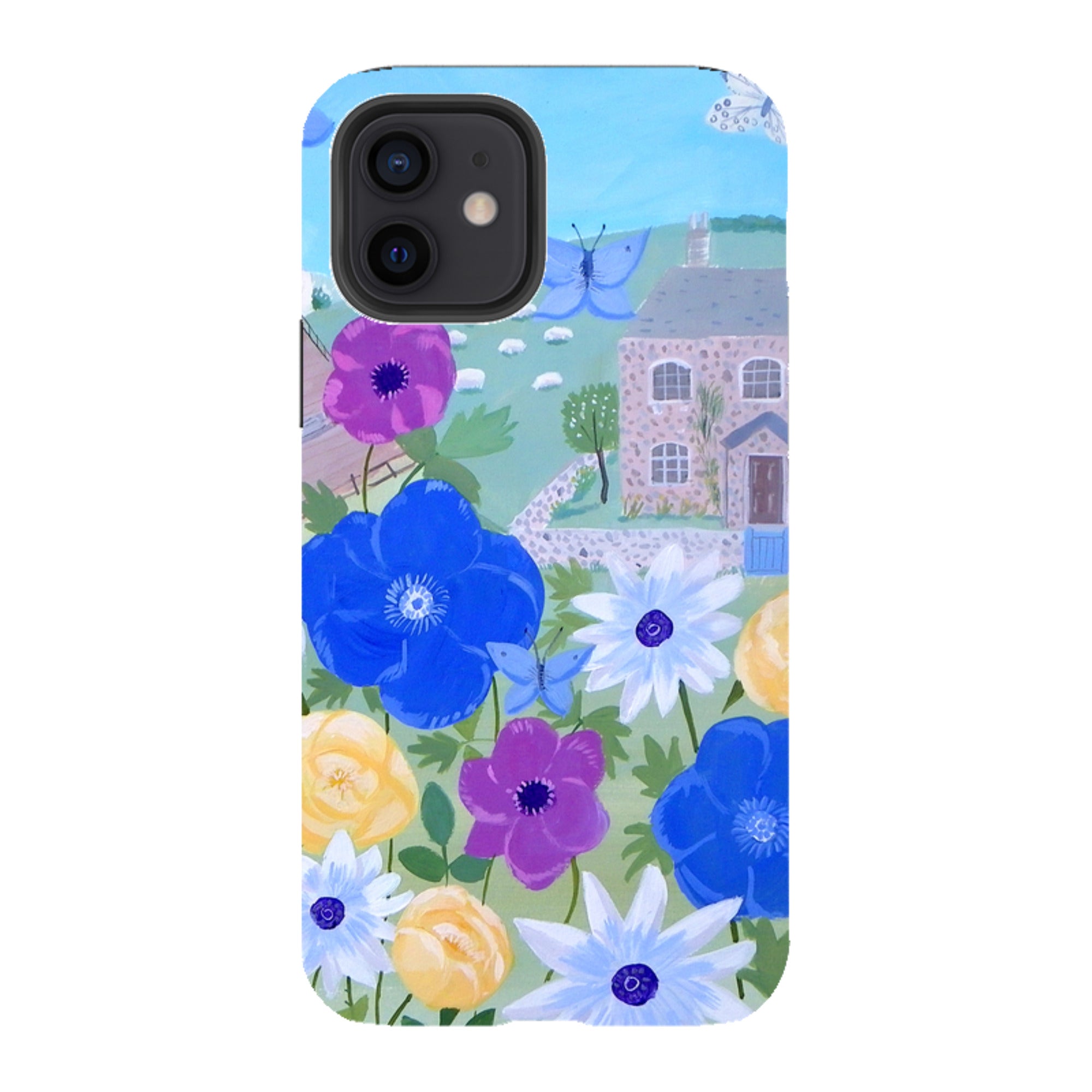 iPhone Tough Case - Cottage By Mary Stubberfield
