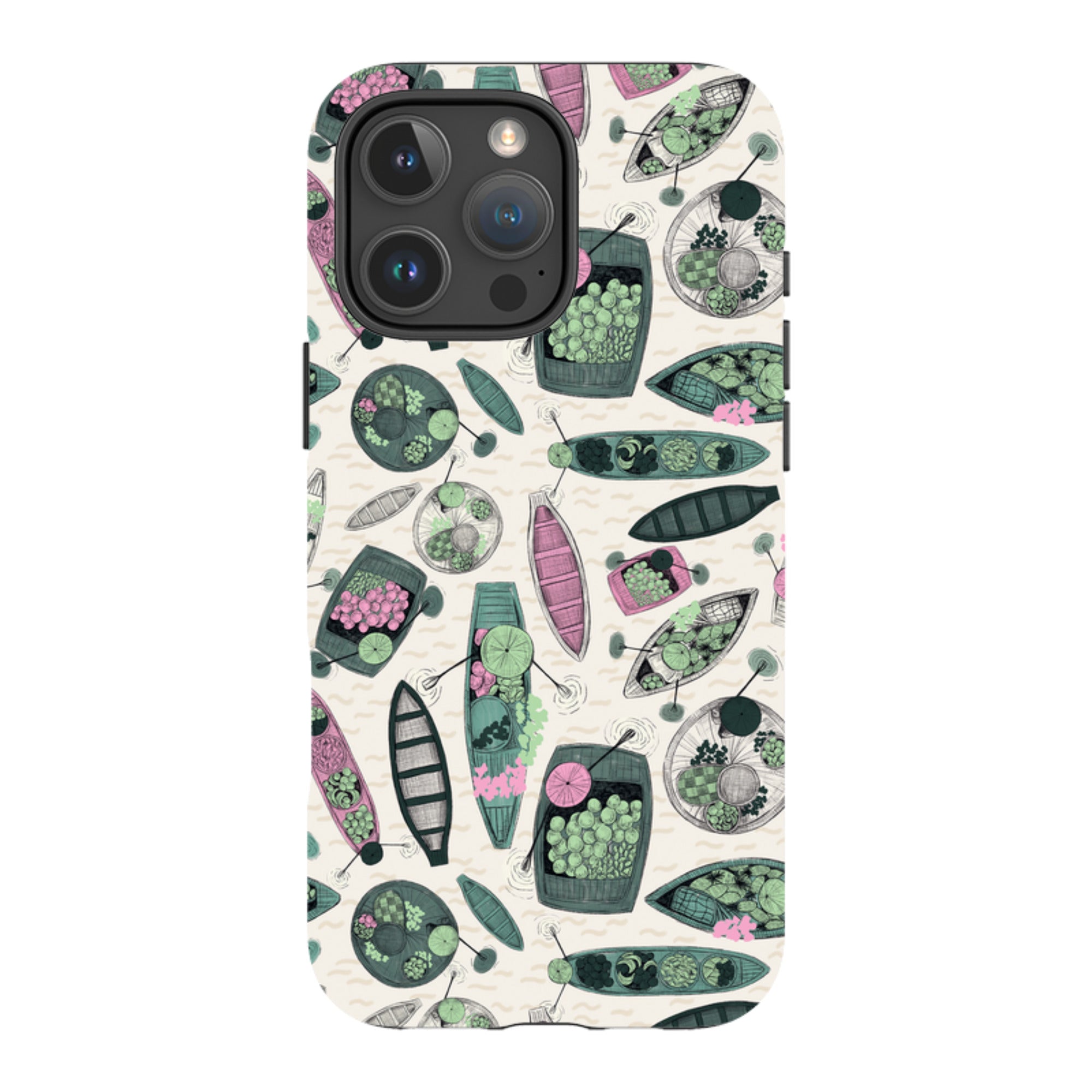 iPhone Tough Case - Floating Markets B By Jade Mosinski