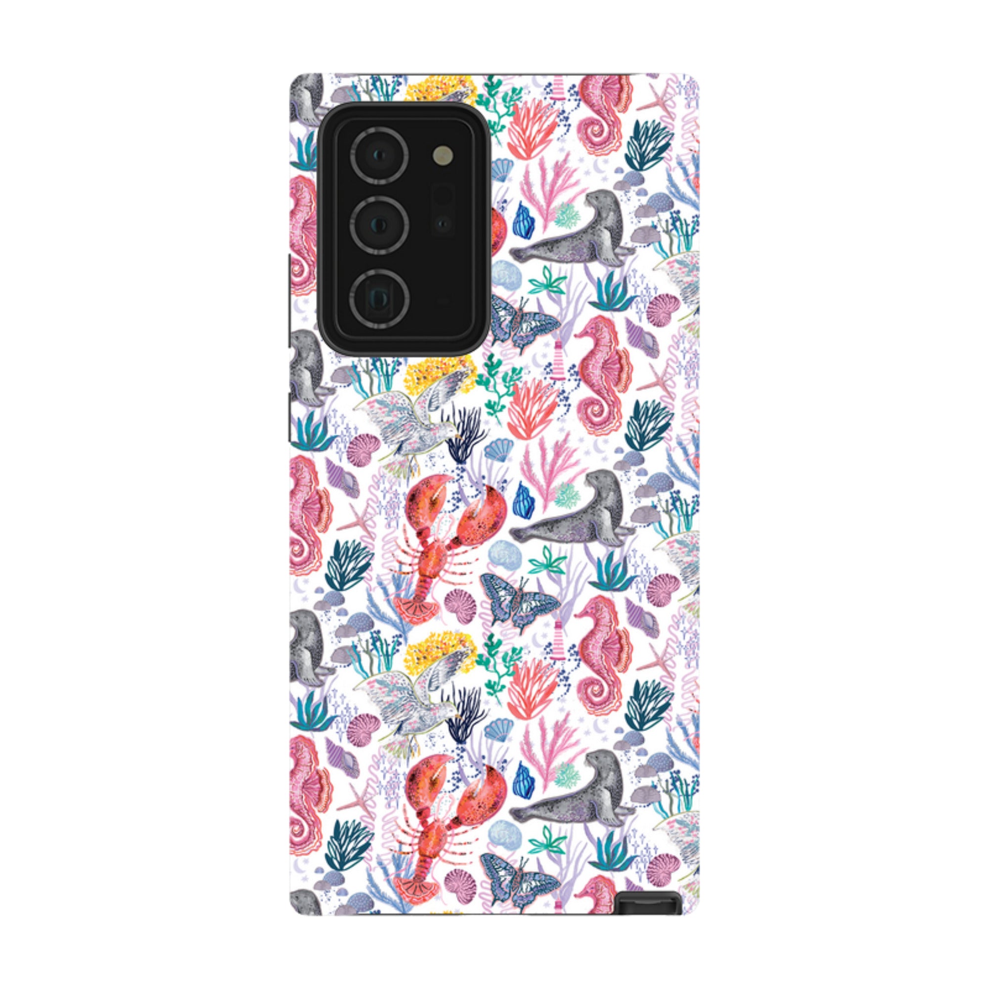 Samsung Tough  Case - Coastline Pattern B By Emma Frances Grant