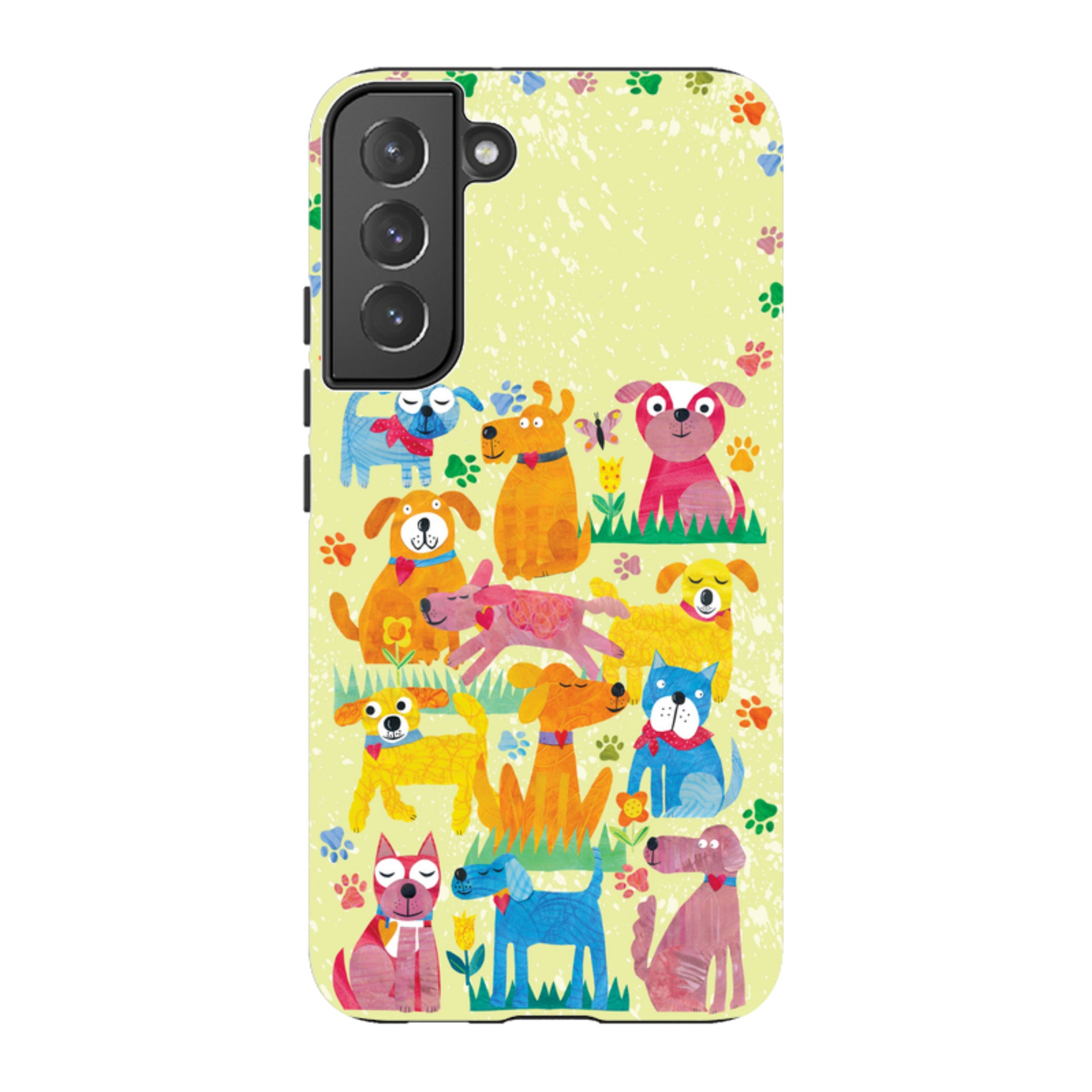 Samsung Tough Case - Dogs In The Park By Tracey English