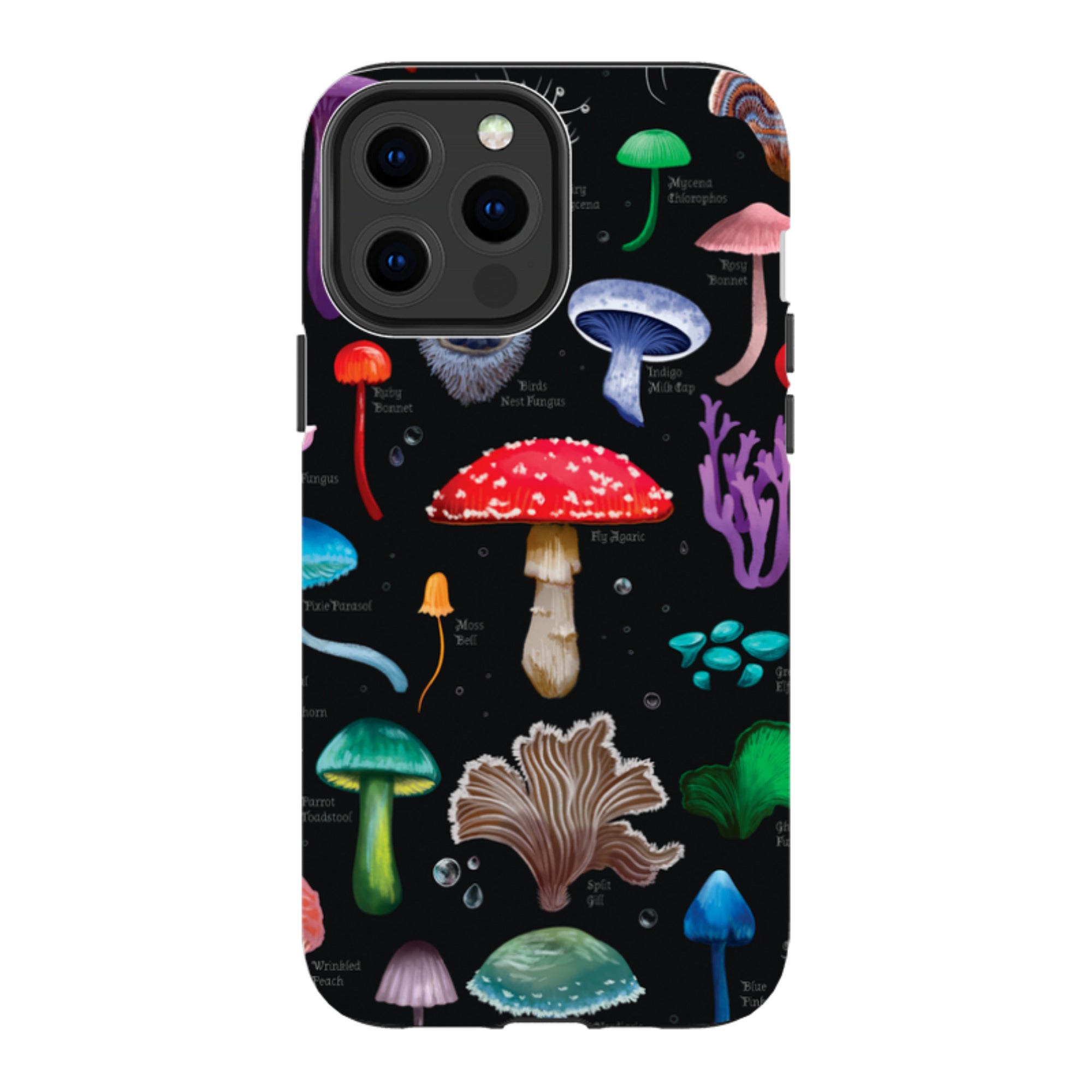 iPhone MagSafe Tough Case - Mushrooms By Anna Stead