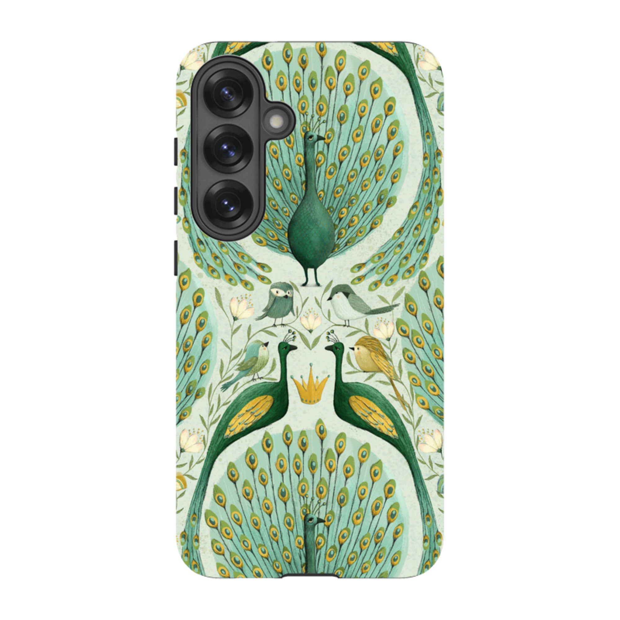 Samsung Tough Case - Peacock Pattern By Maja Lindberg
