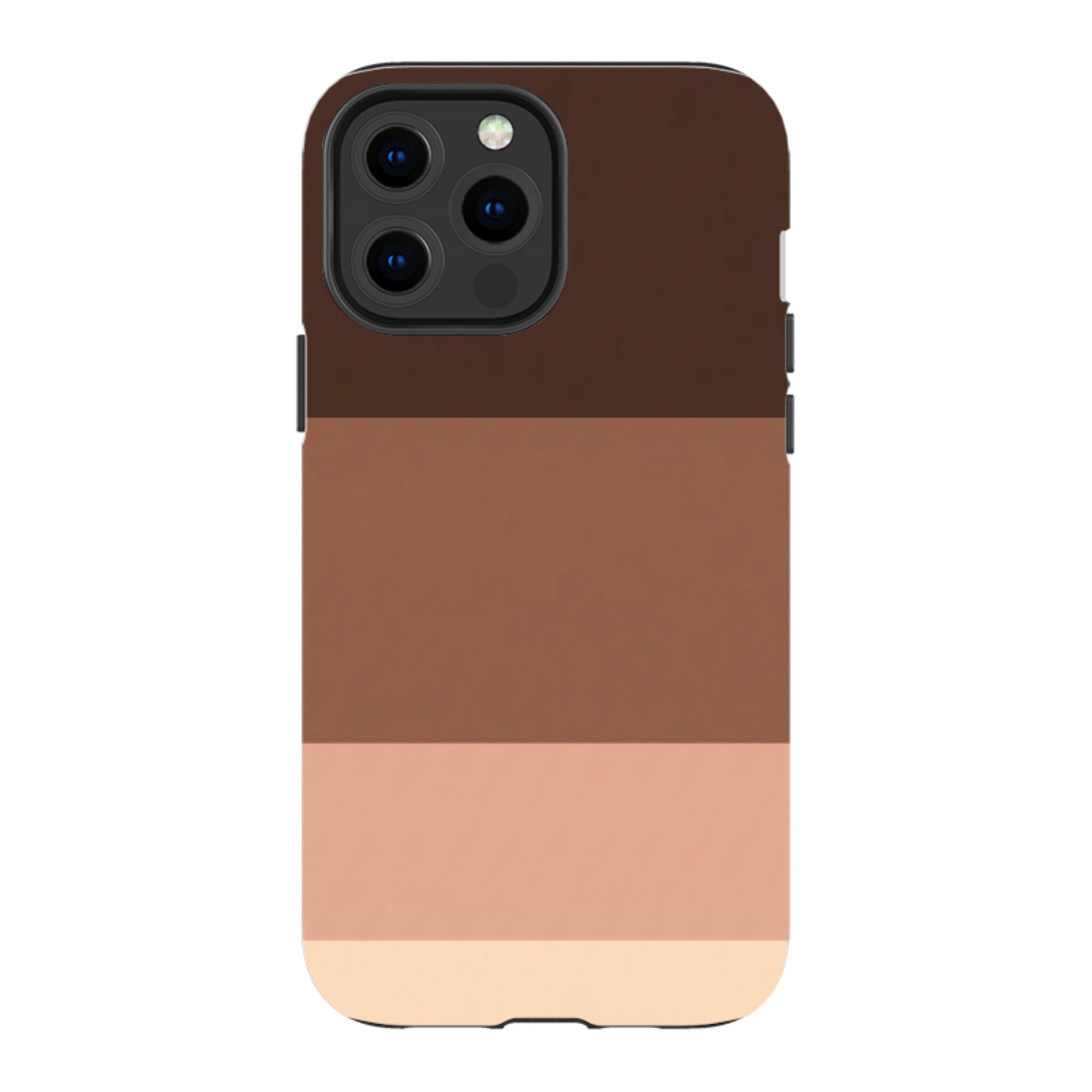 iPhone Tough Case - Brown Gradient