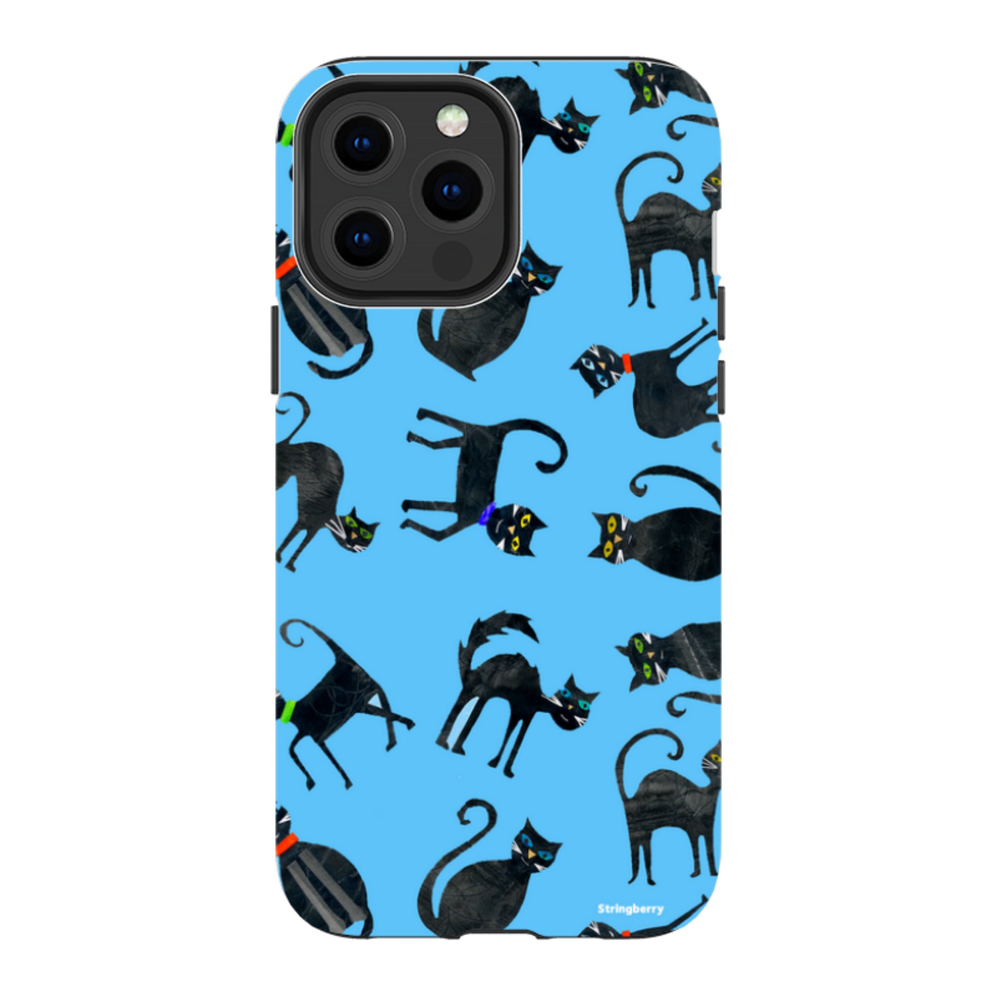 iPhone Tough Case - Tossed Cats By Tracey English