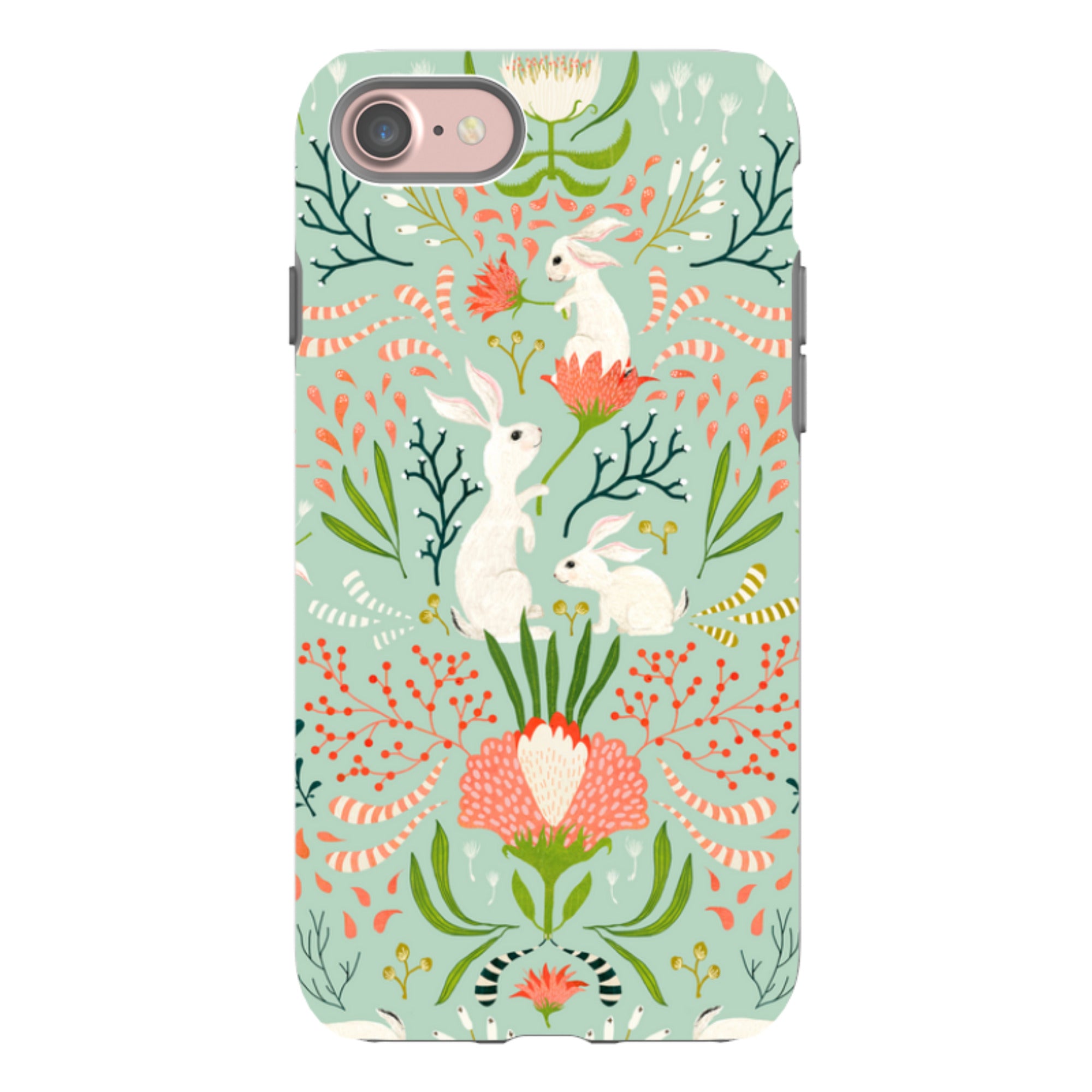 iPhone Tough Case - Bunny By Katherine Quinn
