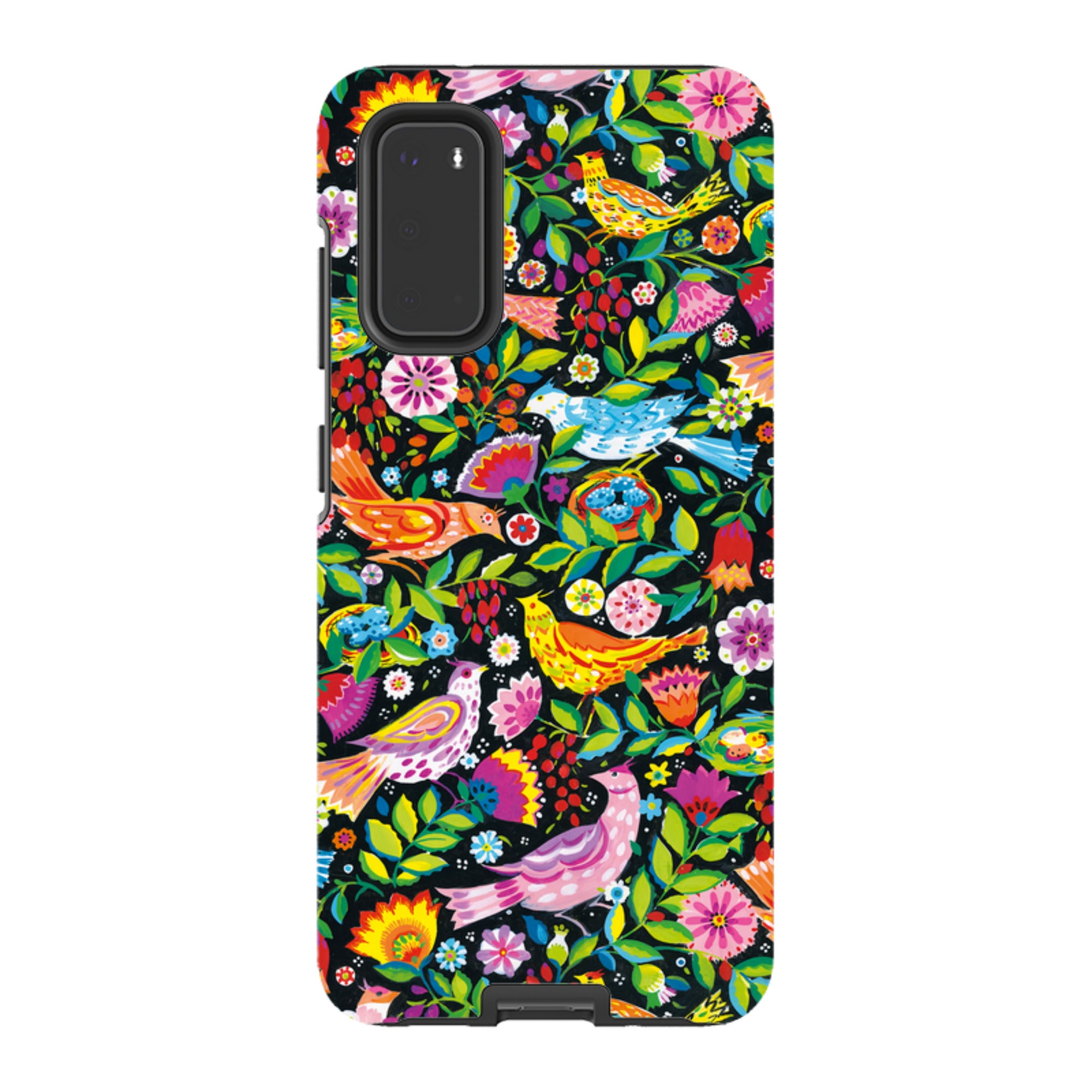 Samsung Tough Case - Folk Birds By Sarah Campbell
