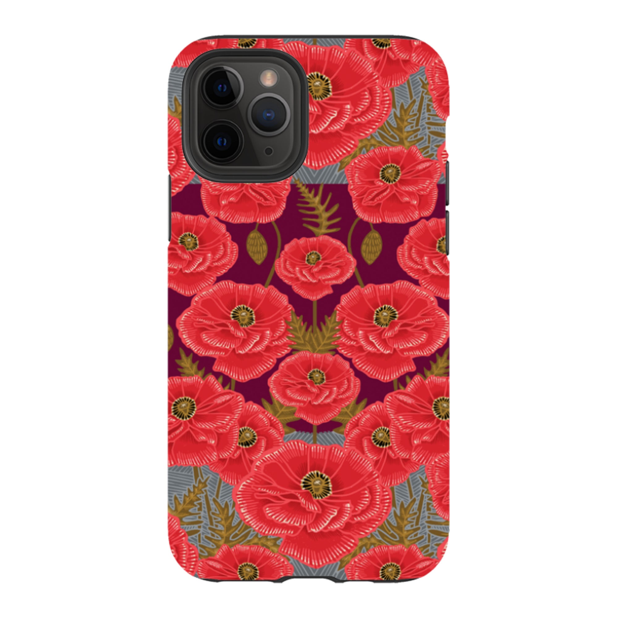 iPhone Case - Poppy Red By Kate Heiss