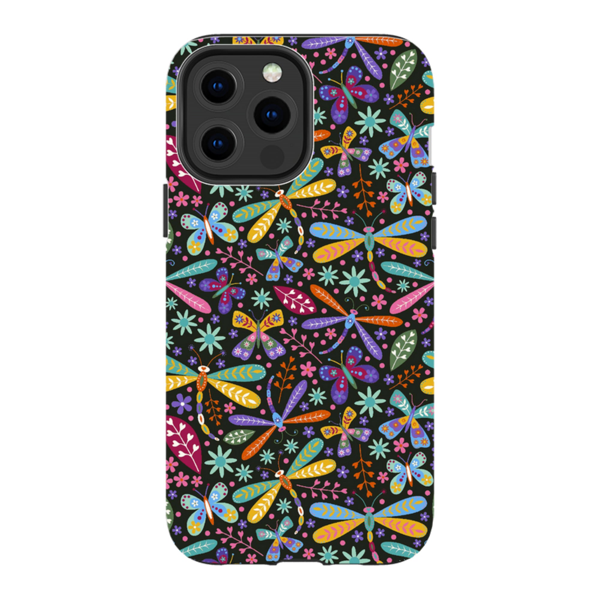 iPhone MagSafe Tough Case -  Dragonflies Multi By Suzy Taylor