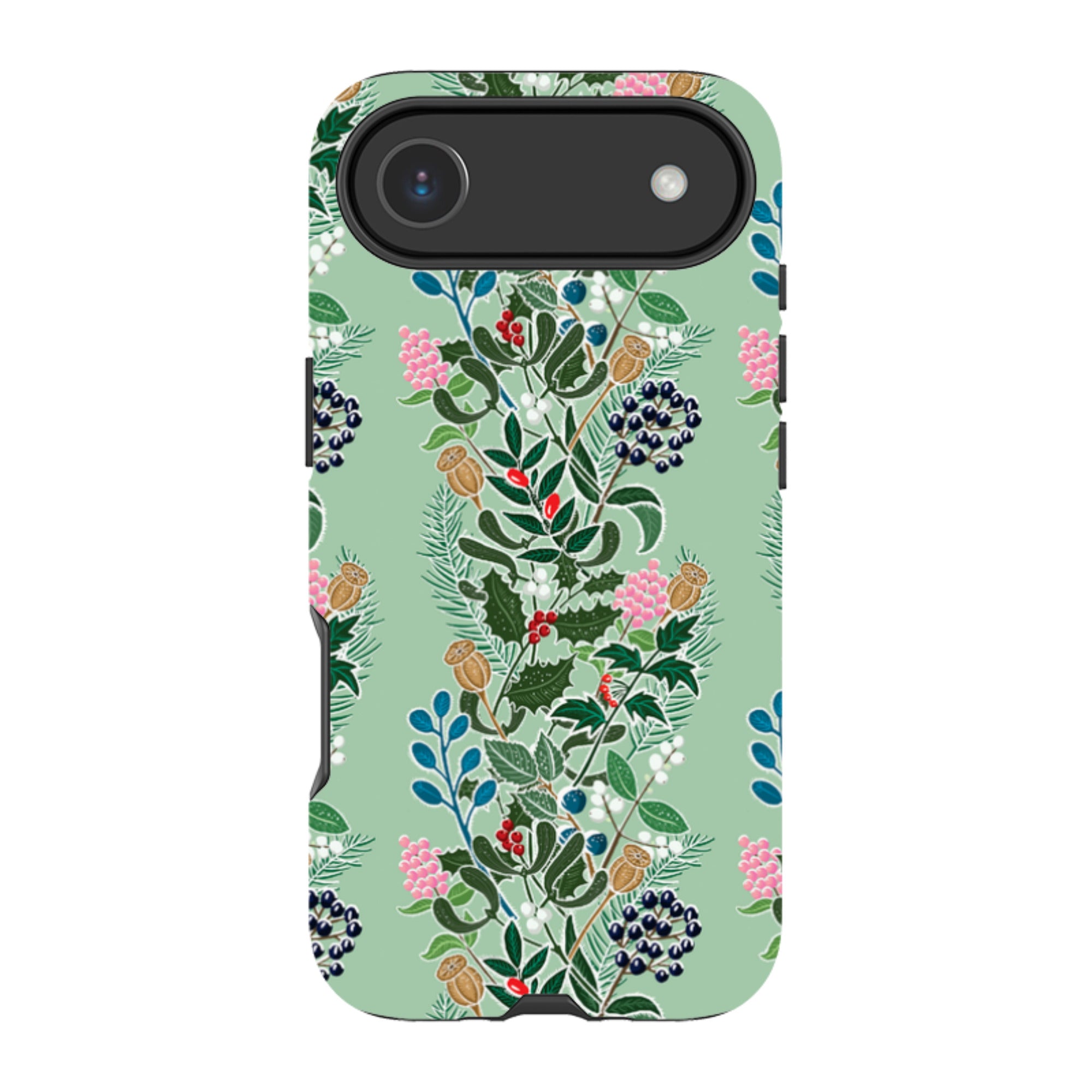 iPhone Tough Case - Winter Hedge-1 By kate Heiss