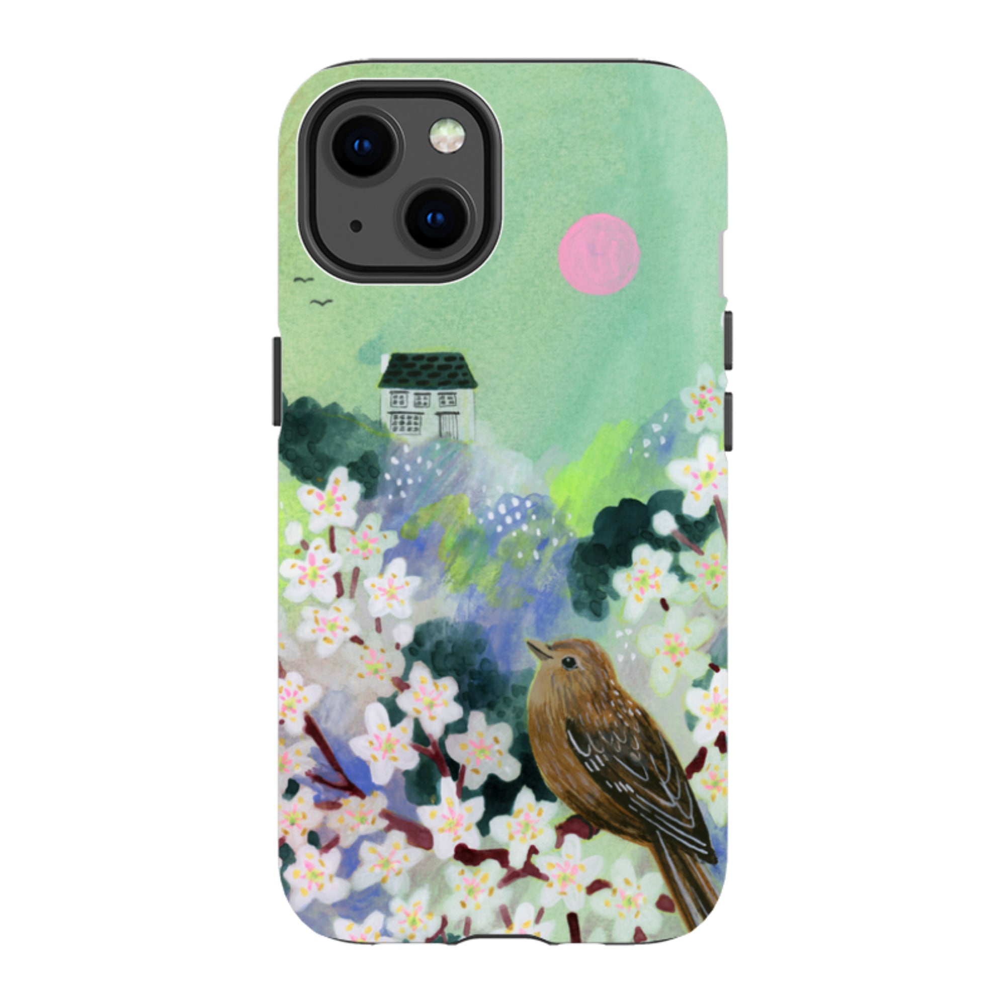 iPhone Tough Case - Blackthorn in the Valley By Lee Foster Wilson