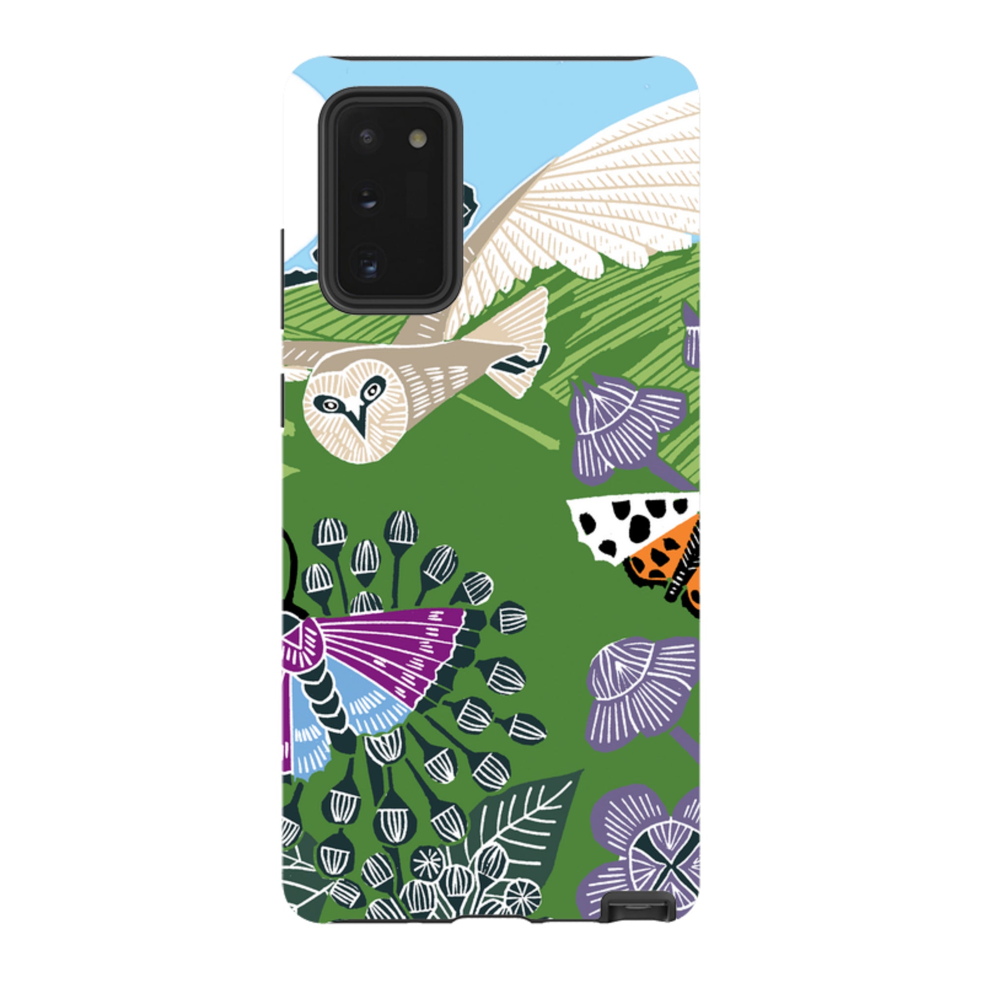 Samsung Tough Case - Morning Barn Owl By Kate Heiss