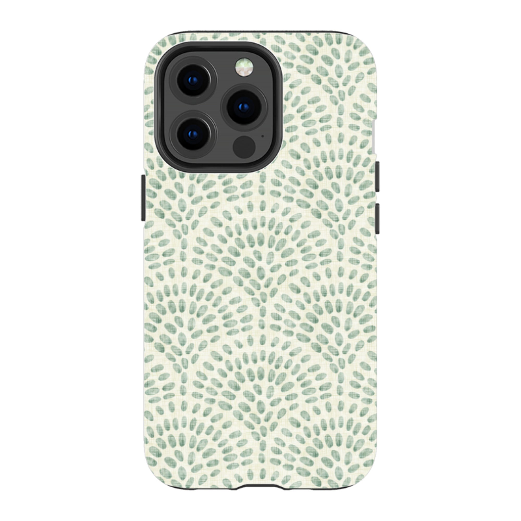 iPhone Tough Case - Scallop - Sage By Katherine Quinn