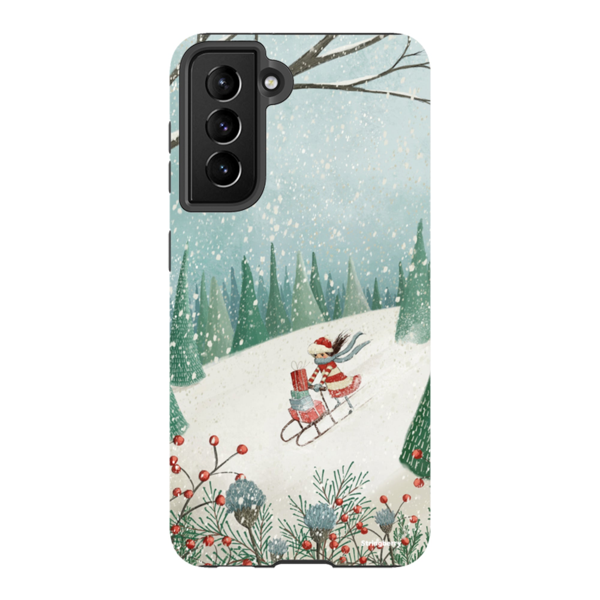 Samsung Tough Case - Sleigh Delivery By Maja Lindberg