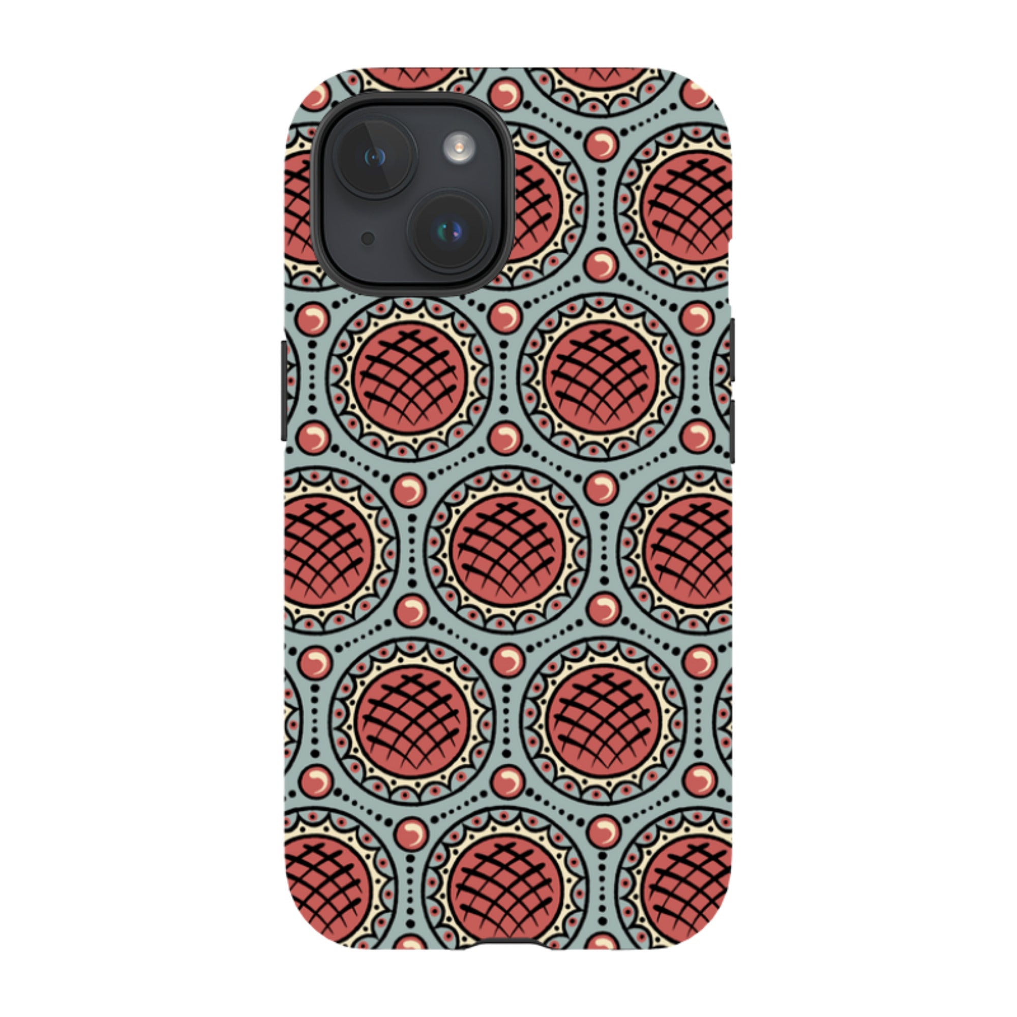 iPhone Tough Case - Charleston Red By Cressida Bell