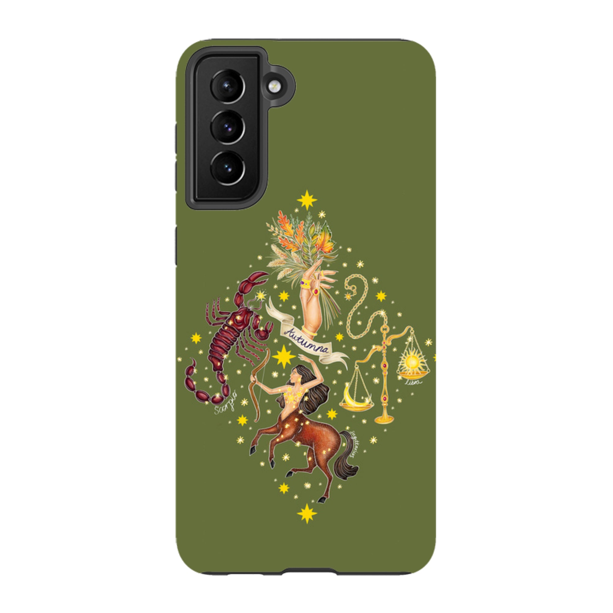 Samsung Tough Case - Autumn Zodiac By Catherine Rowe