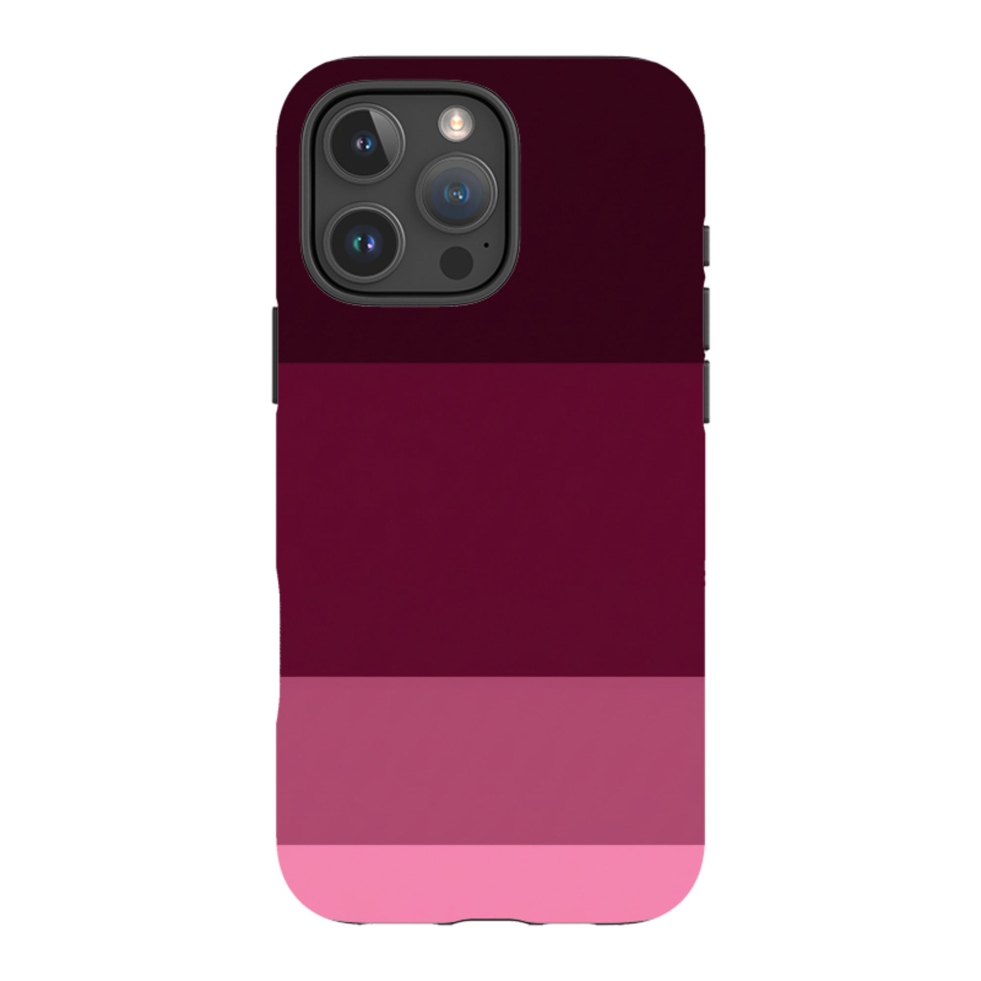 iPhone Tough Case - Burgundy Gradient