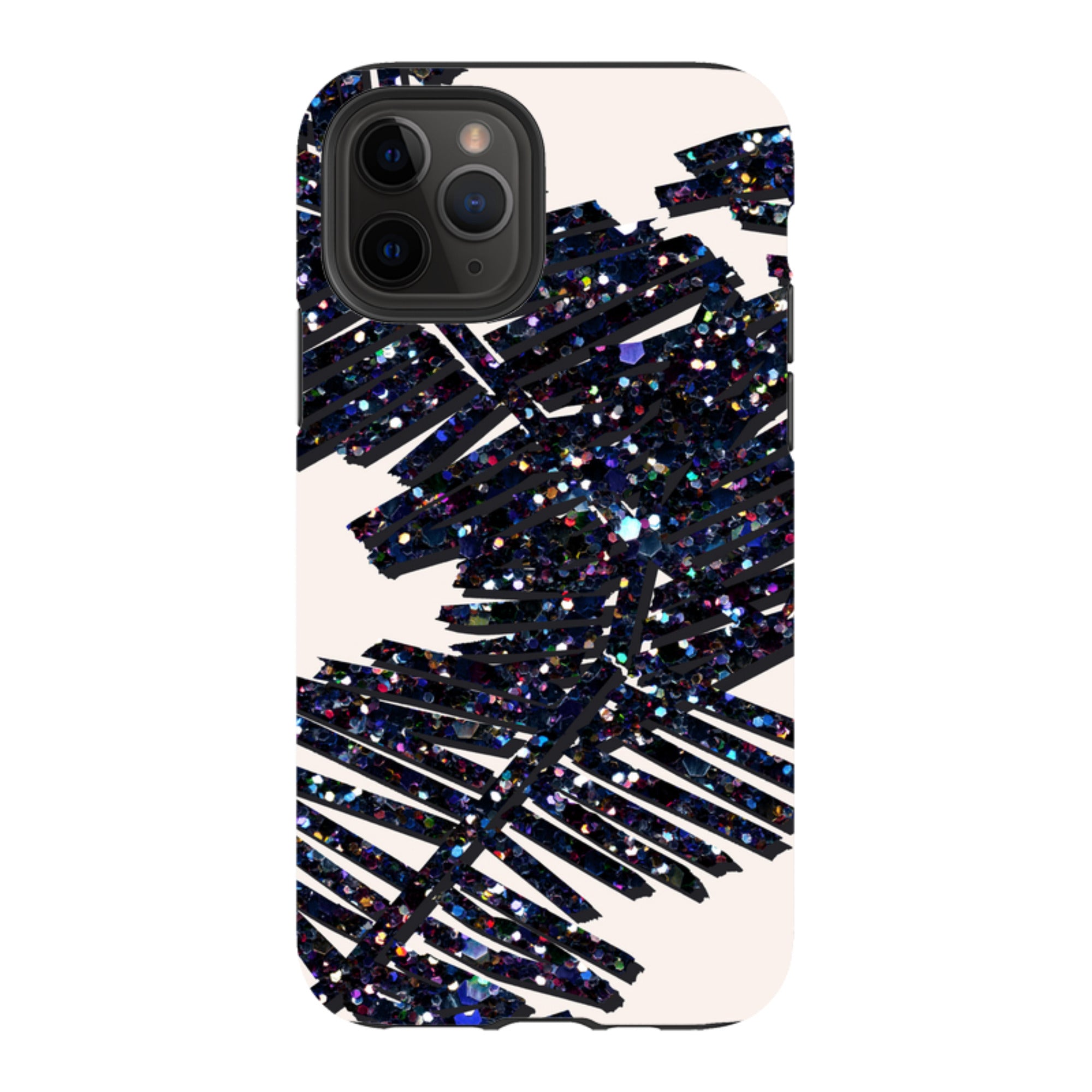 iPhone Tough Case - Night Palm By Kitty Joseph