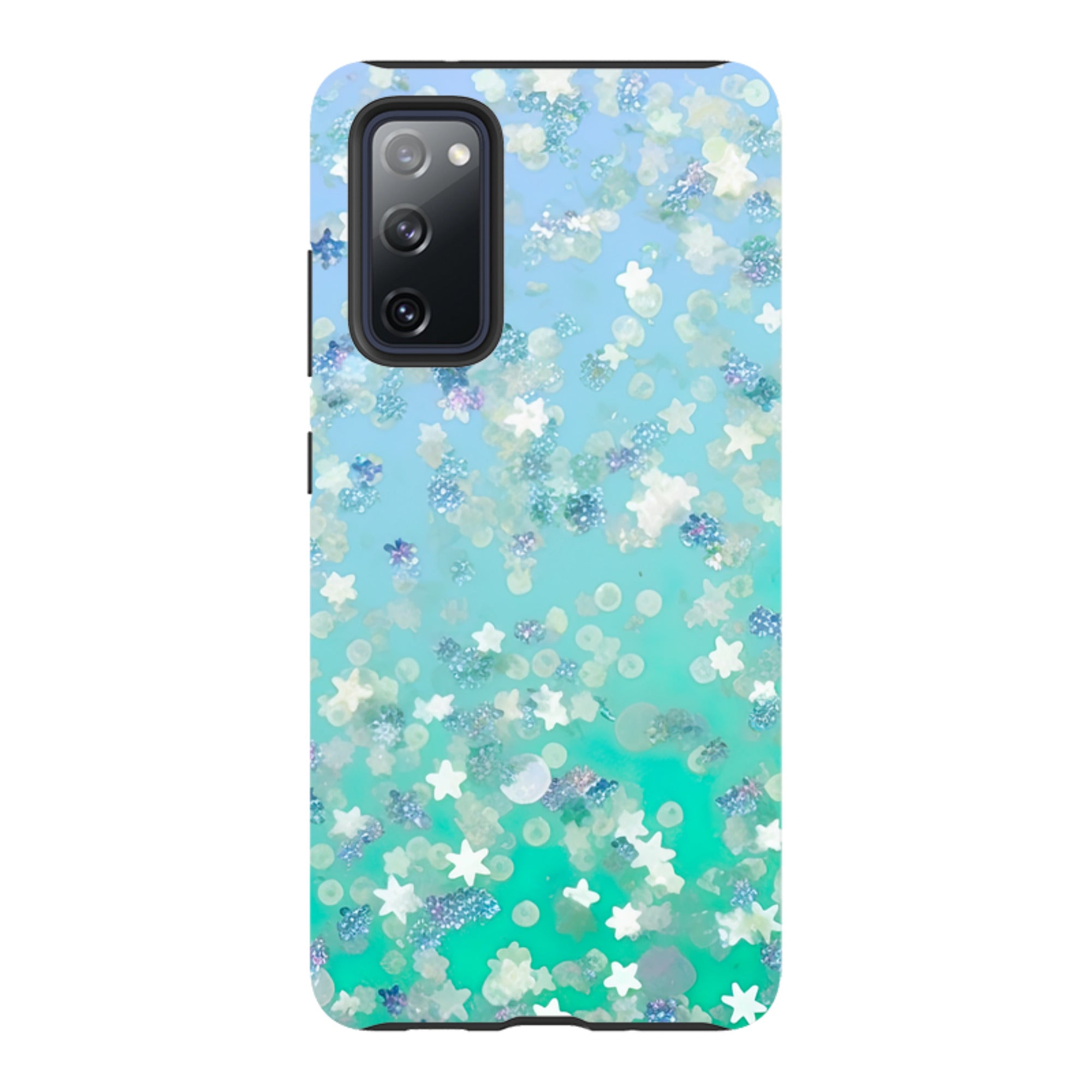 Samsung Tough Case - Green Stars