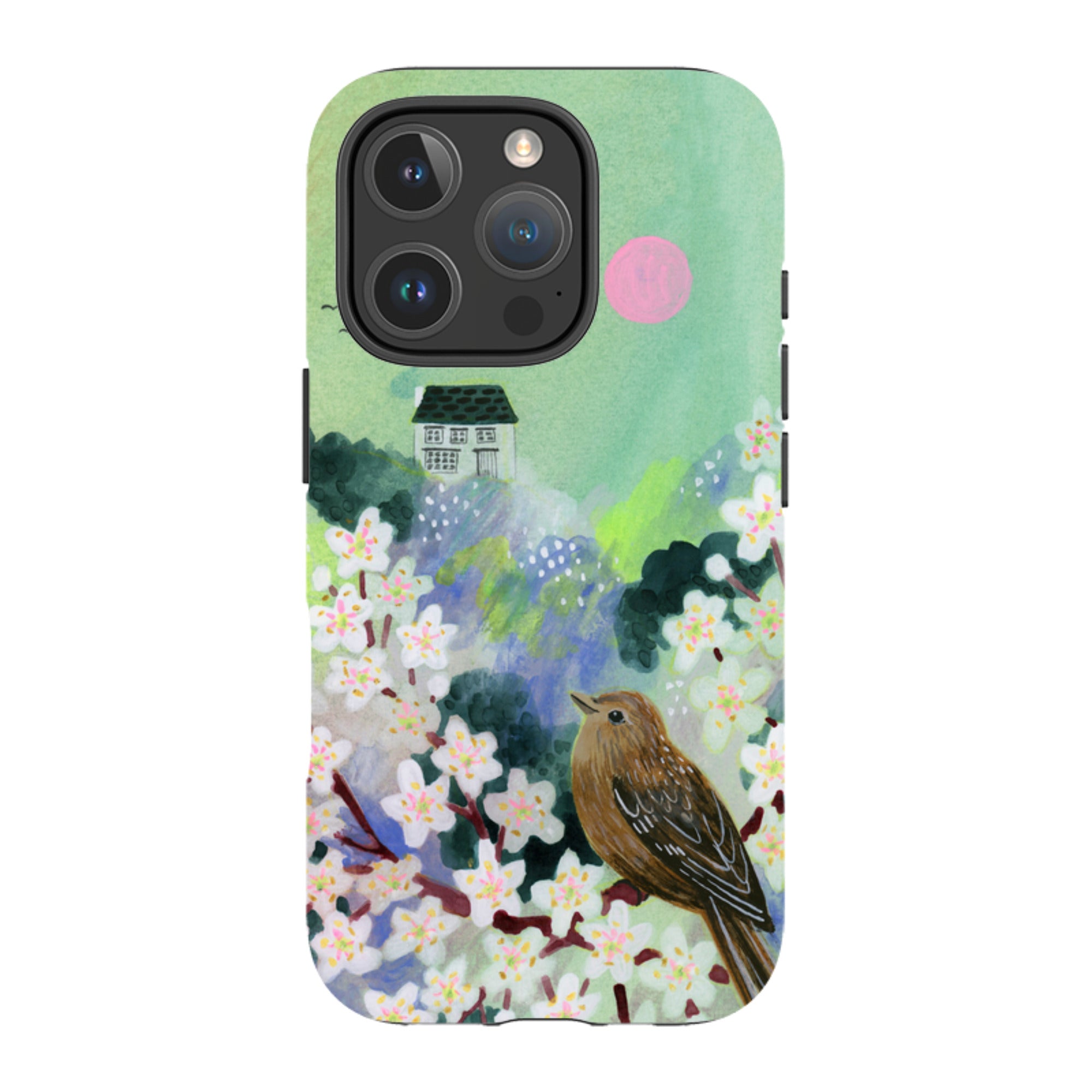 iPhone Tough Case - Blackthorn in the Valley By Lee Foster Wilson