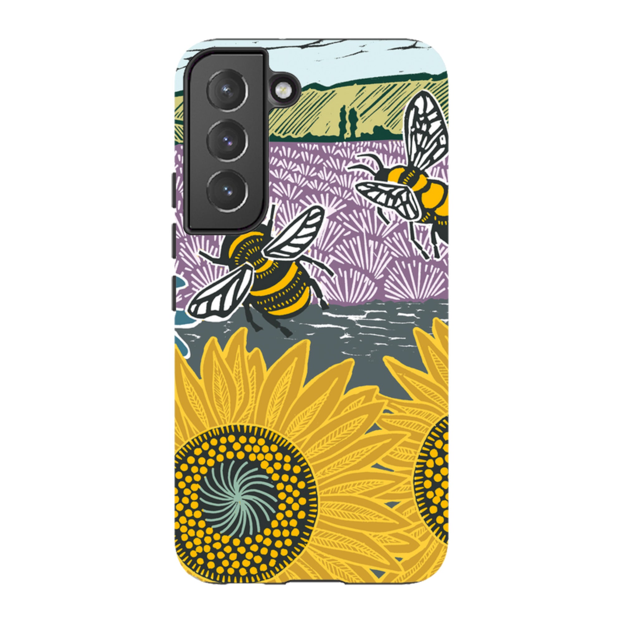 Samsung Tough Case - Bees And Sunflower By Kate Heiss