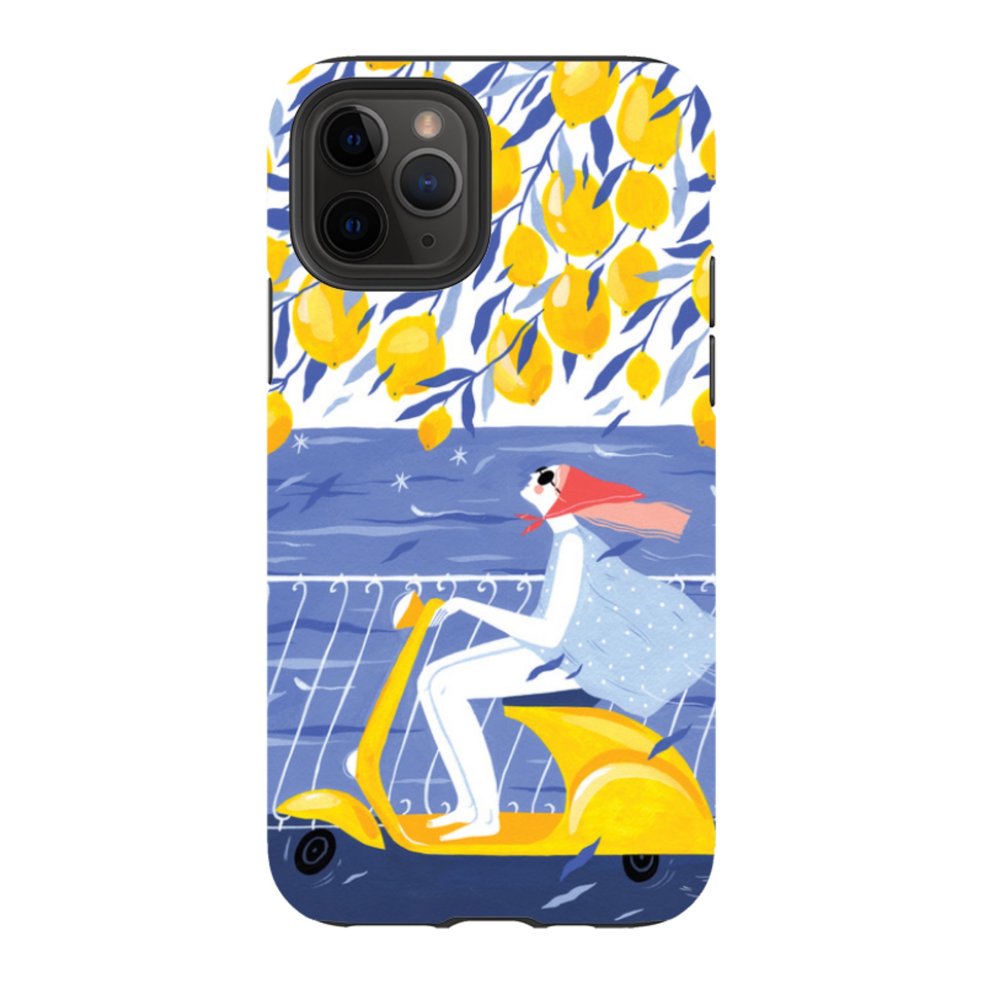 iPhone Tough Case - Amalfi Ride By Madalina Andronic
