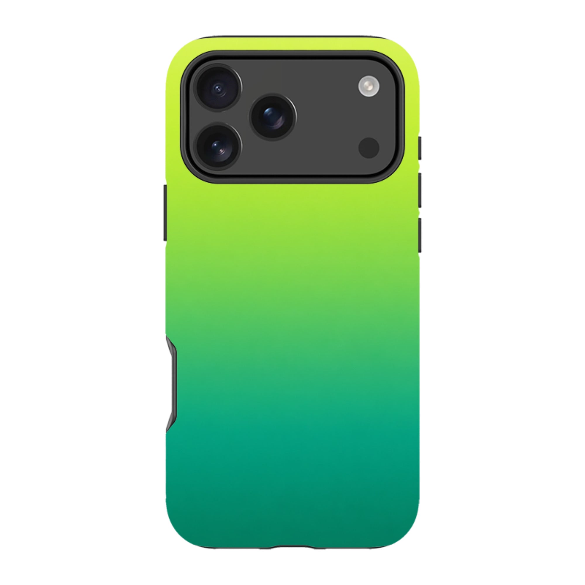 iPhone Tough Case - Lime Green Ombre