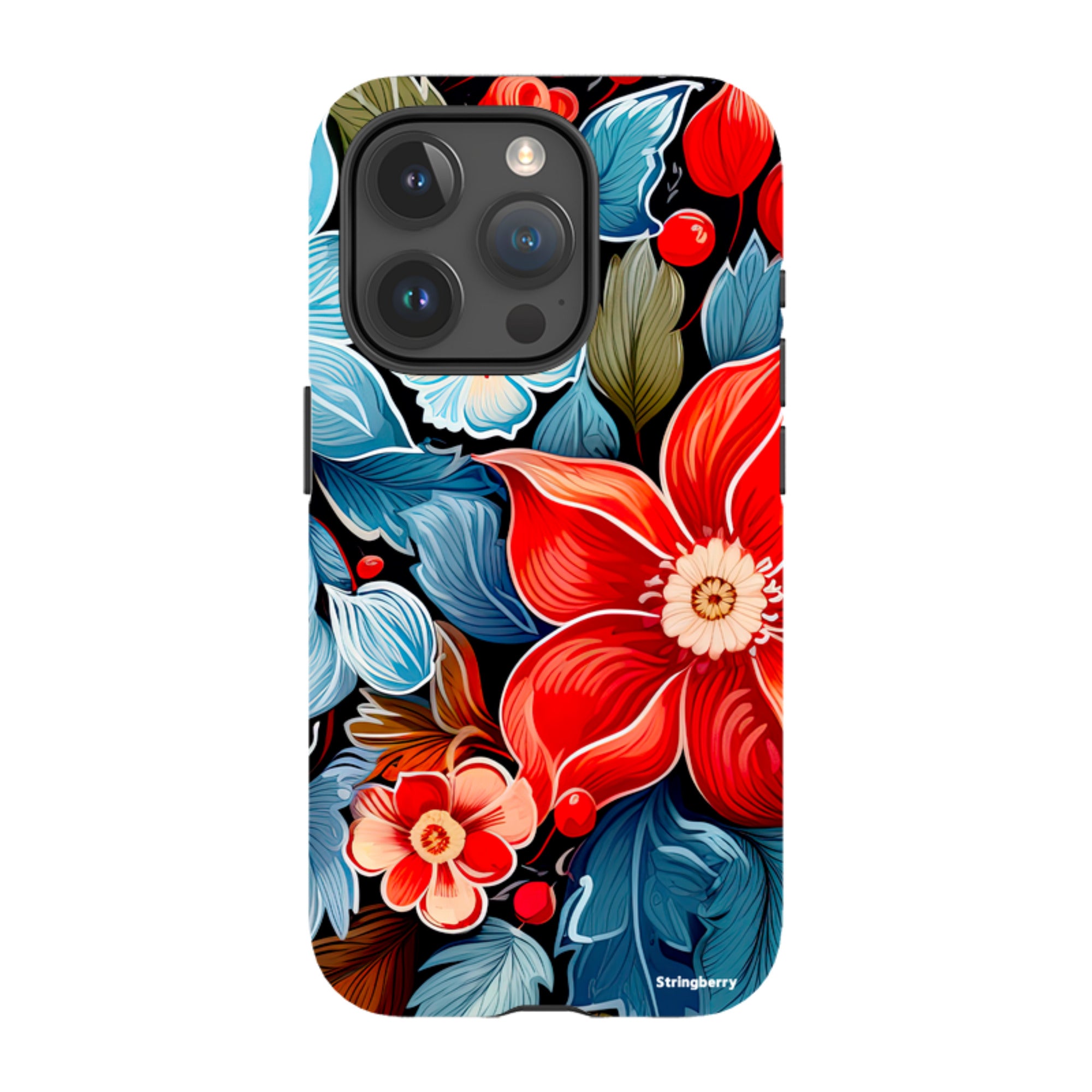 iPhone Tough Case - Red Bells