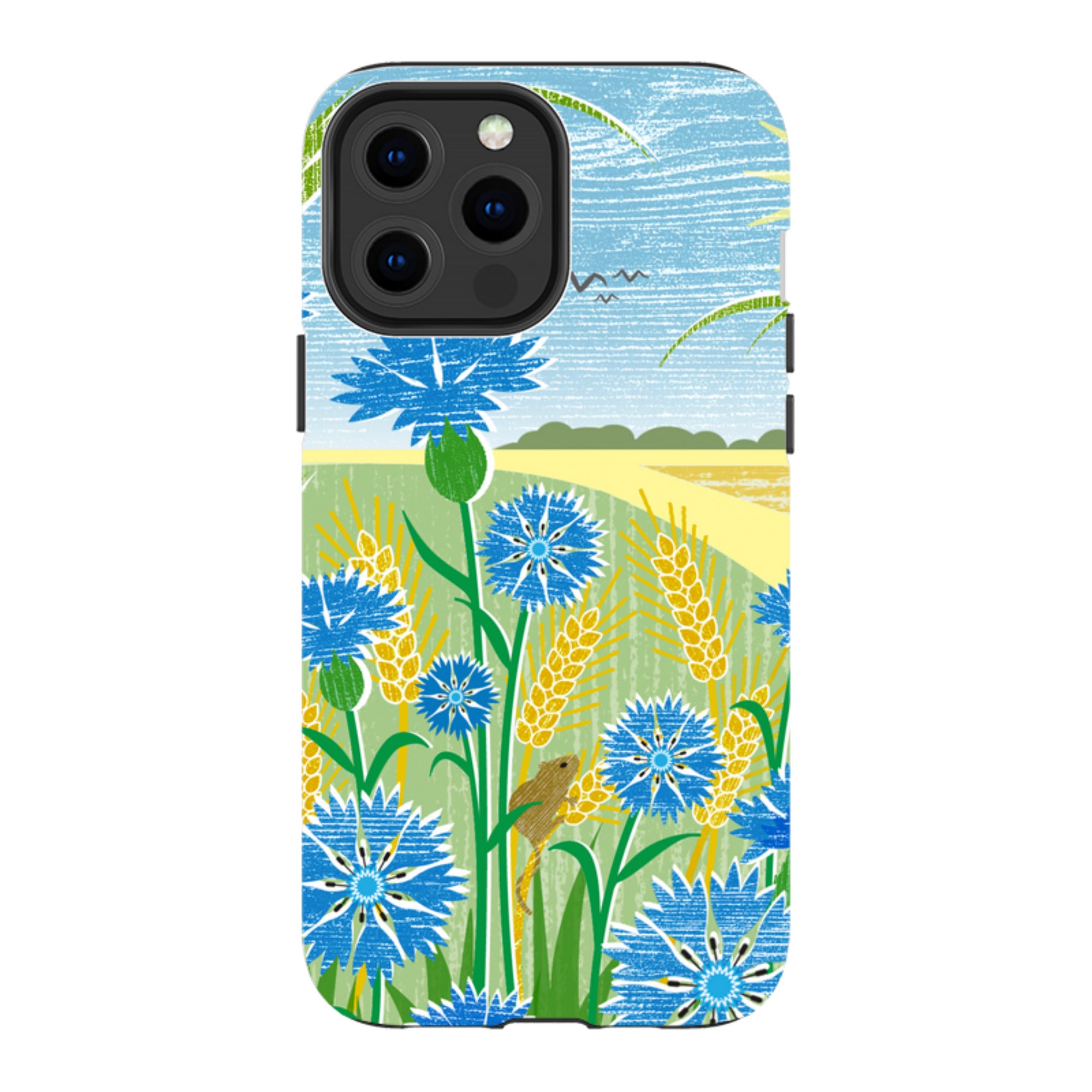 iPhone Tough Case - Cornflowers By Liane Payne