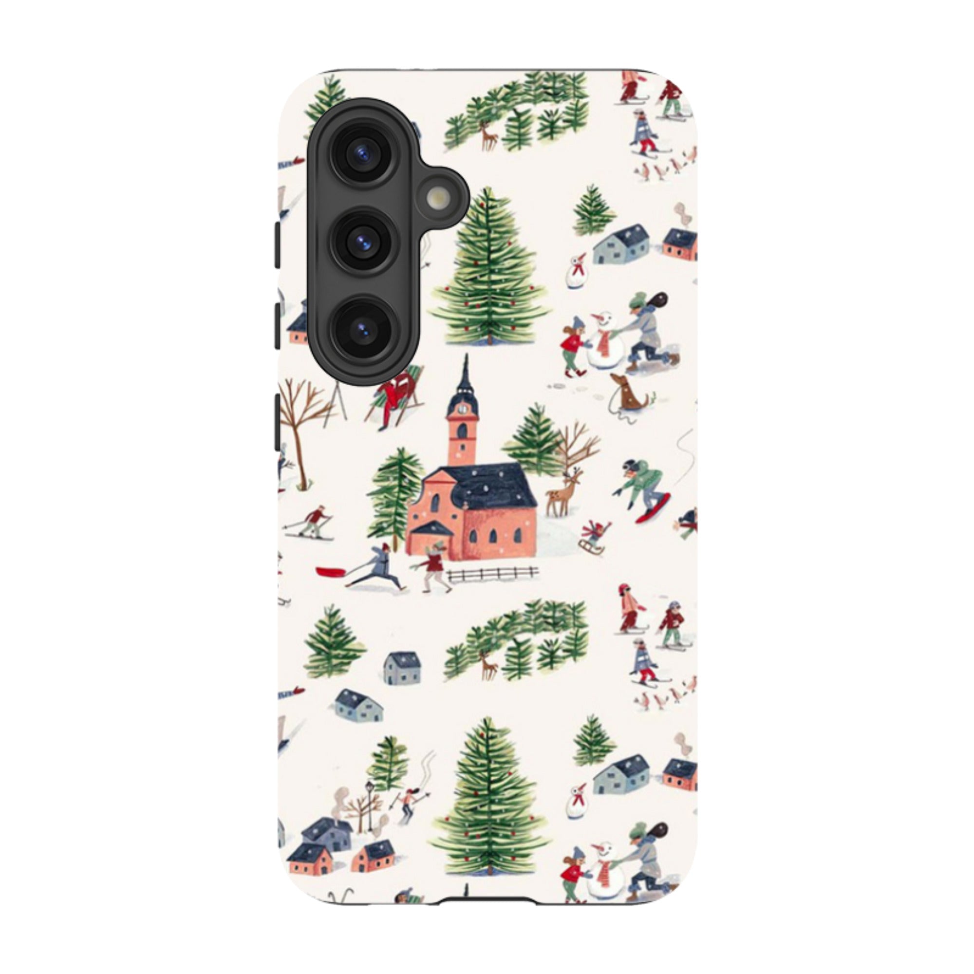 Samsung Tough Case - Skiing By Caroline Bonne Muller