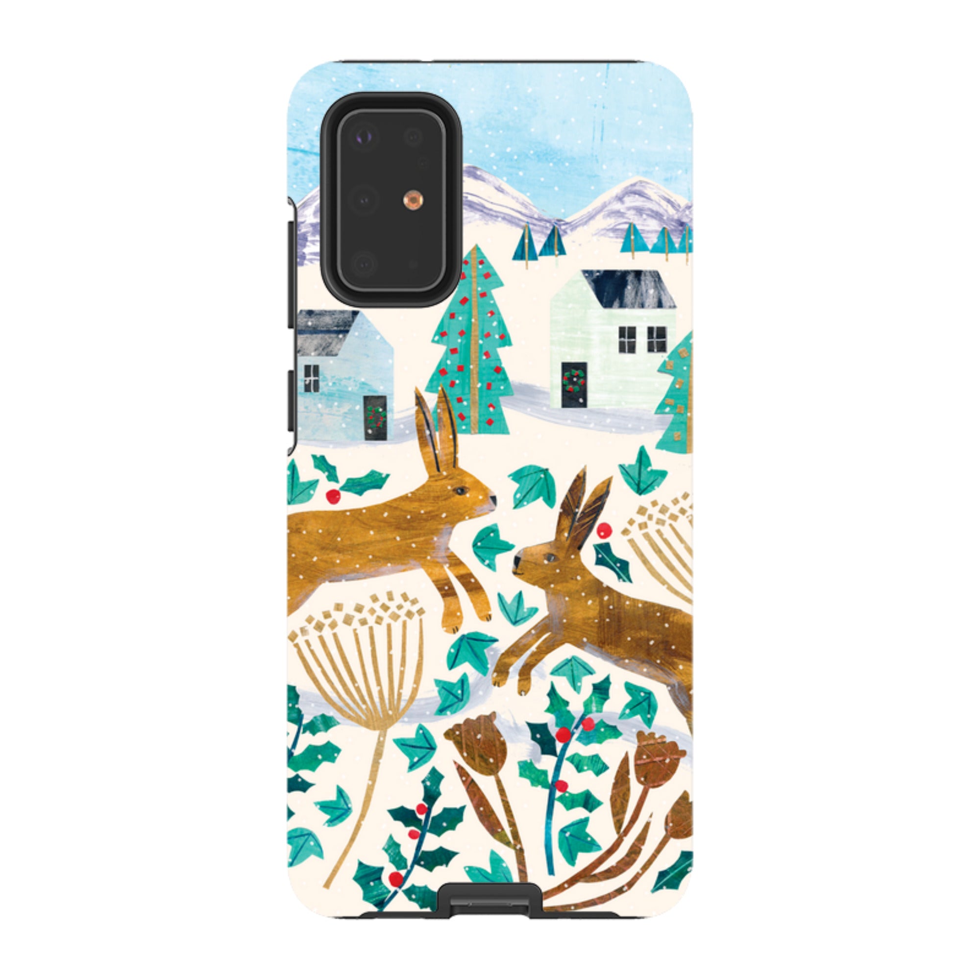 Samsung Tough Case - Xmas Hare By Tracey English