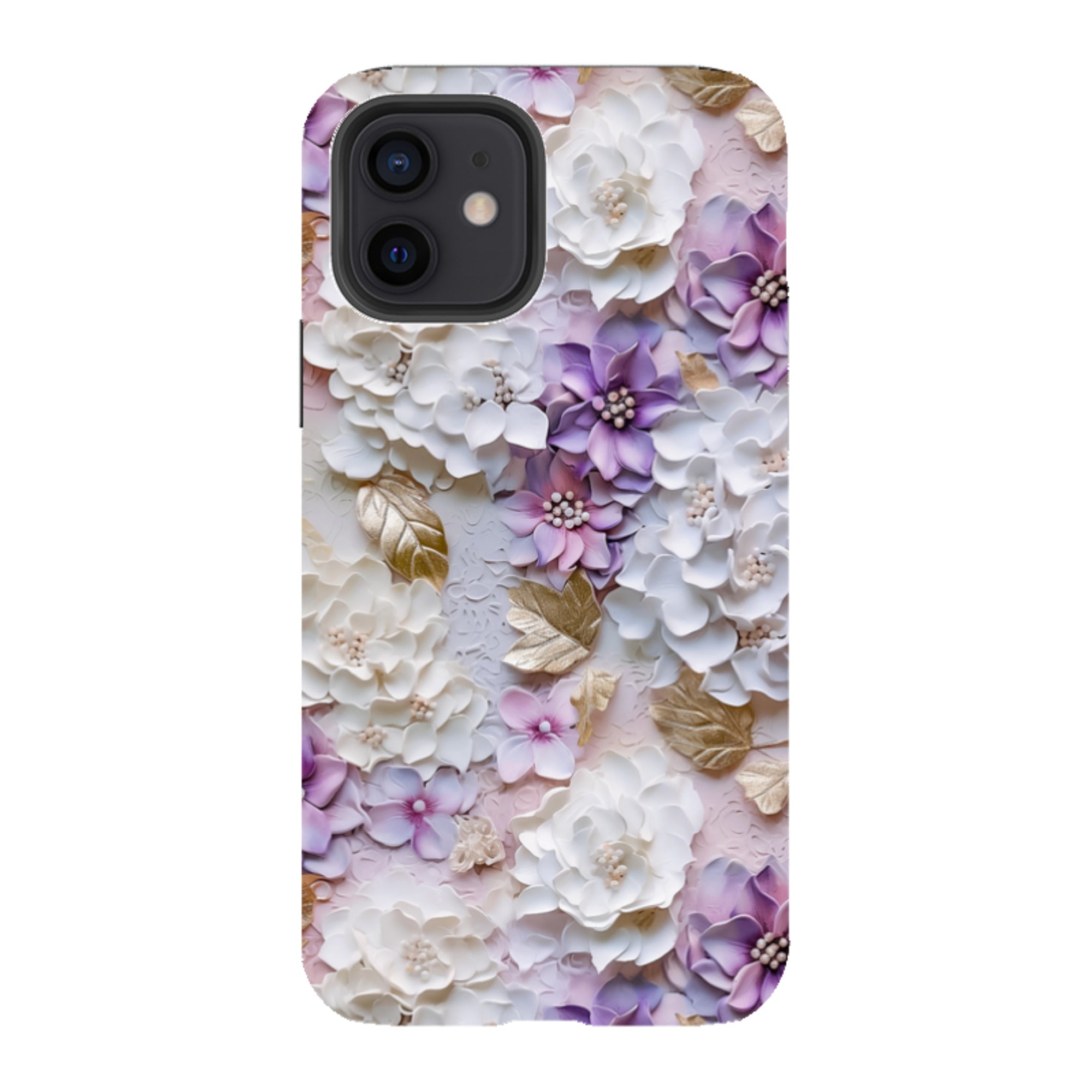 iPhone Tough Case -Gold & Mauve II