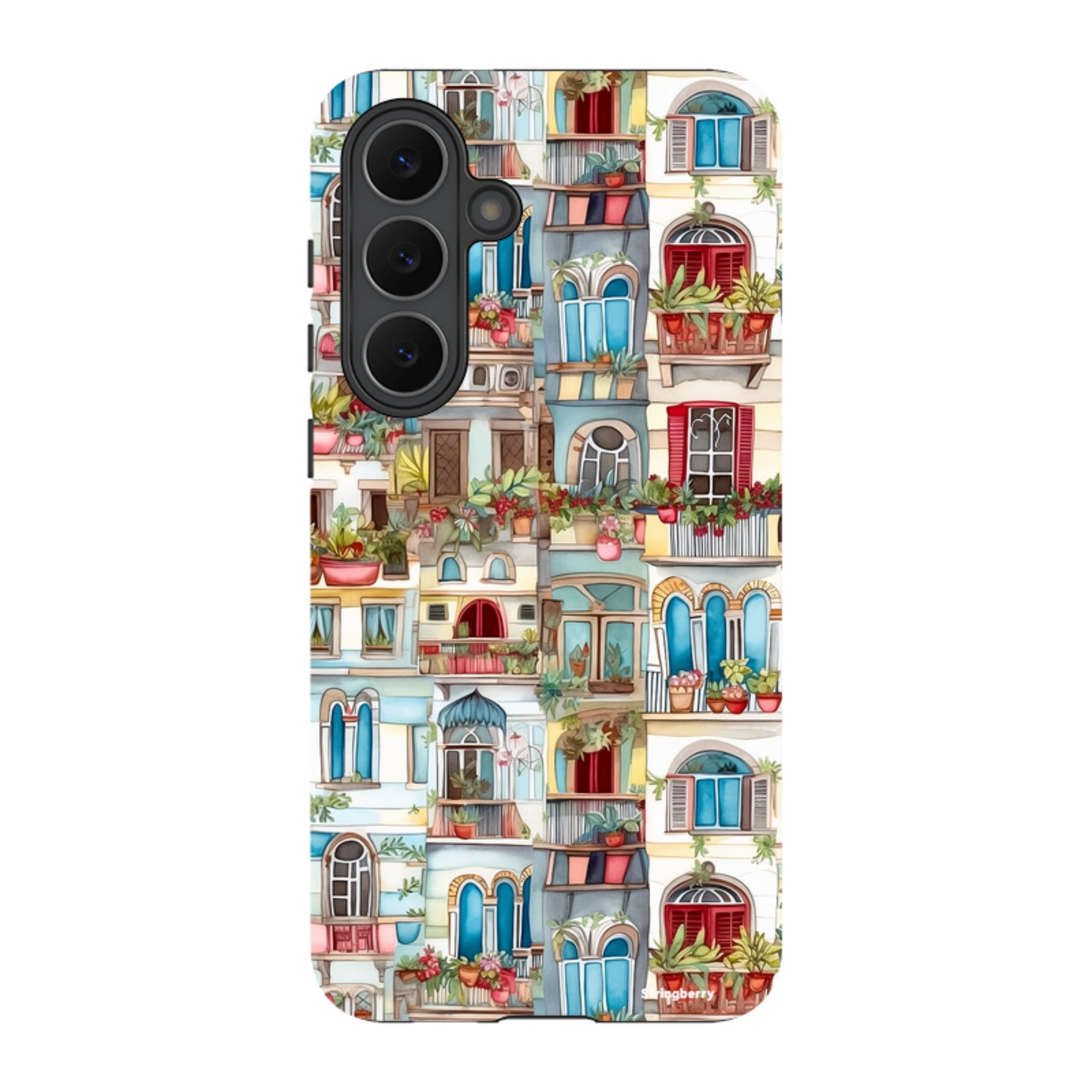 Samsung Tough Case - Floral Balcony II