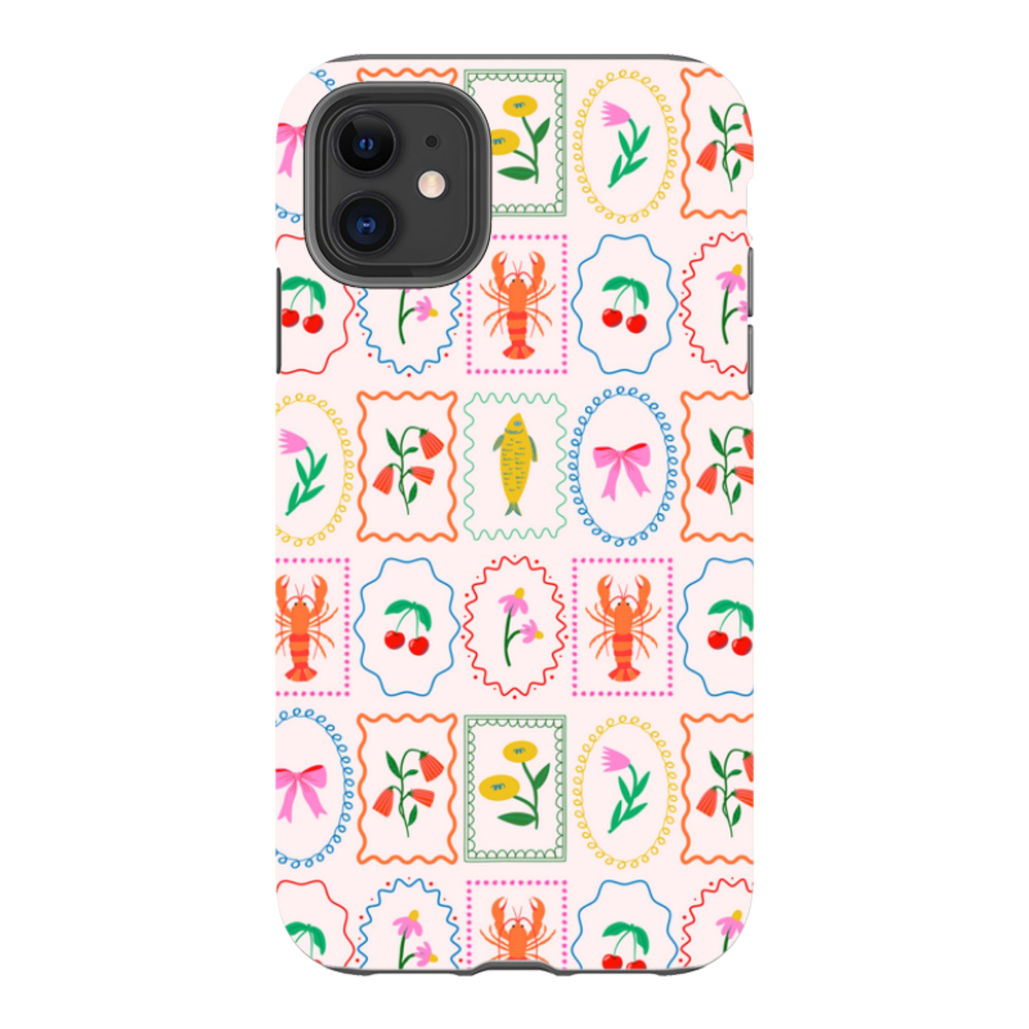 iPhone Tough Case - Chic Stamps