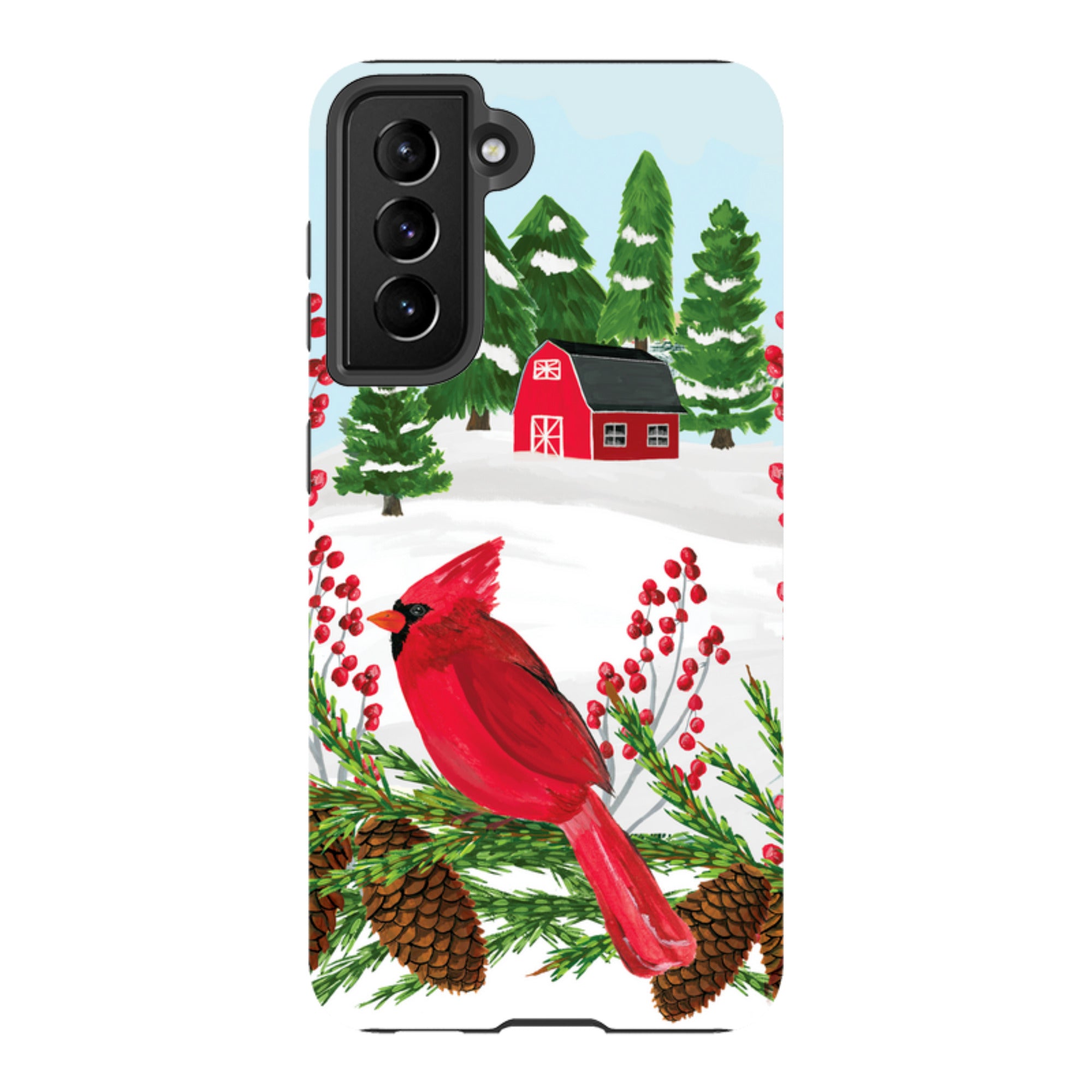 Samsung Tough Case - Countryside Christmas By Abby Jacobs
