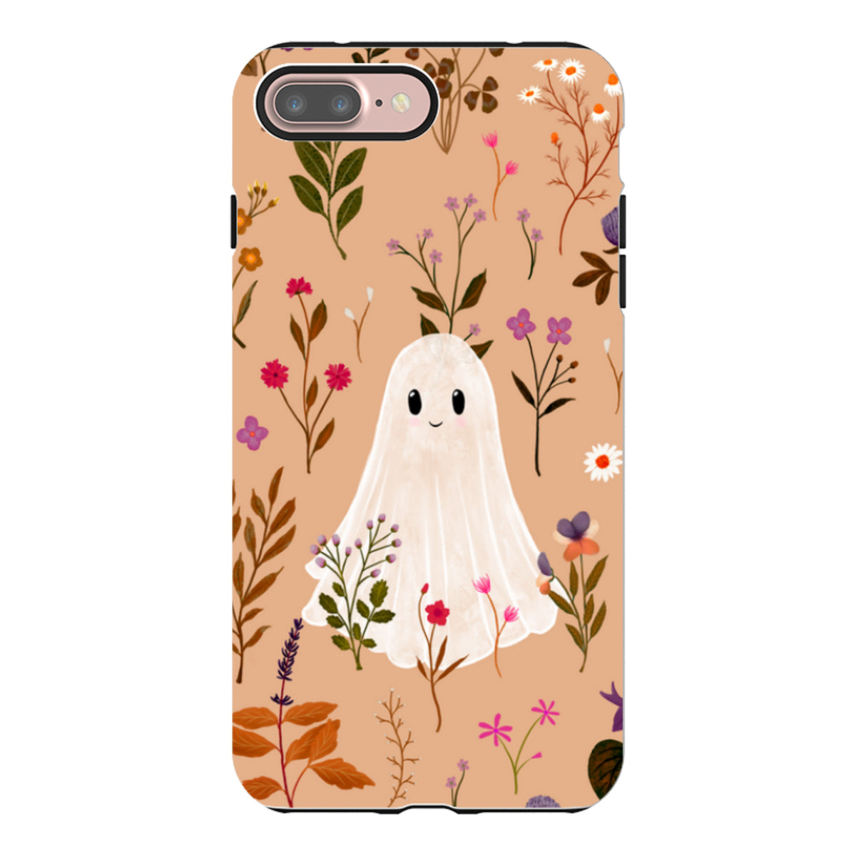 iPhone Tough Case - Ghost in the Garden - Cider Clay Multi By Katherine Quinn