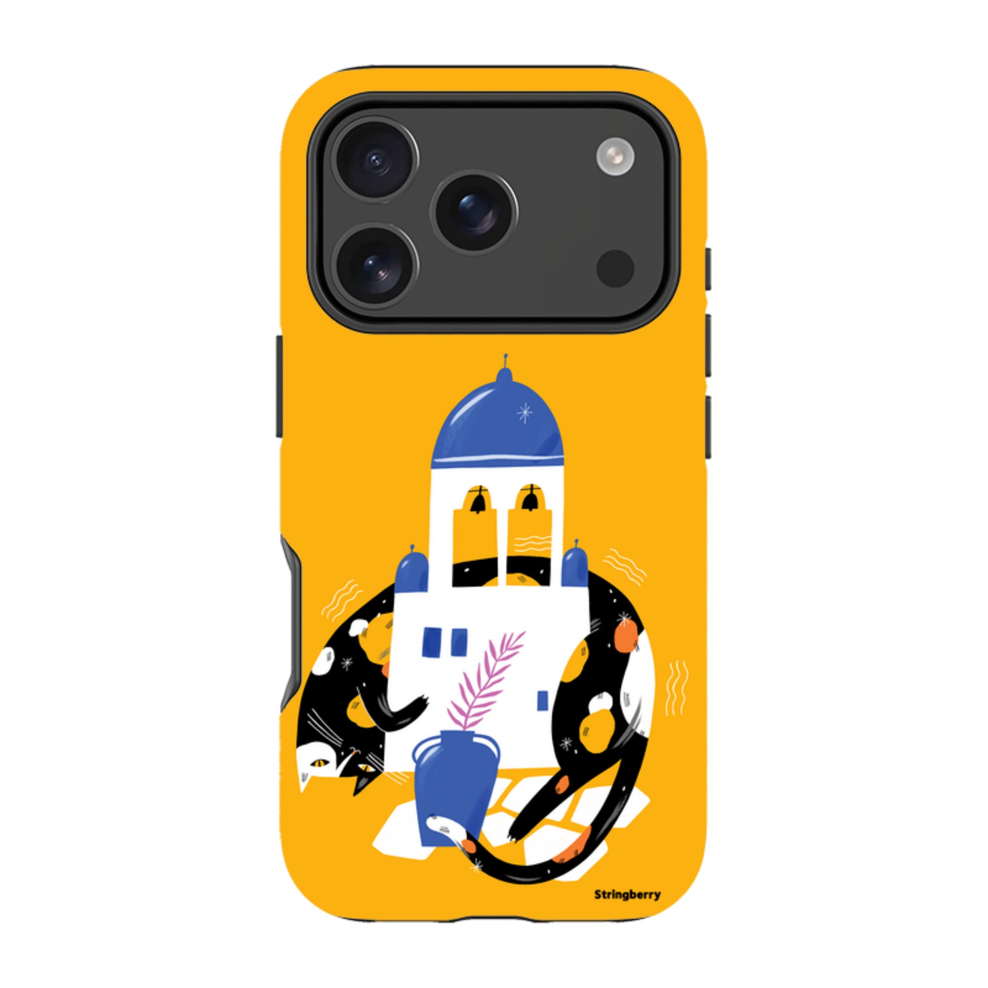 iPhone Tough Case - Calico By Madalina Andronic