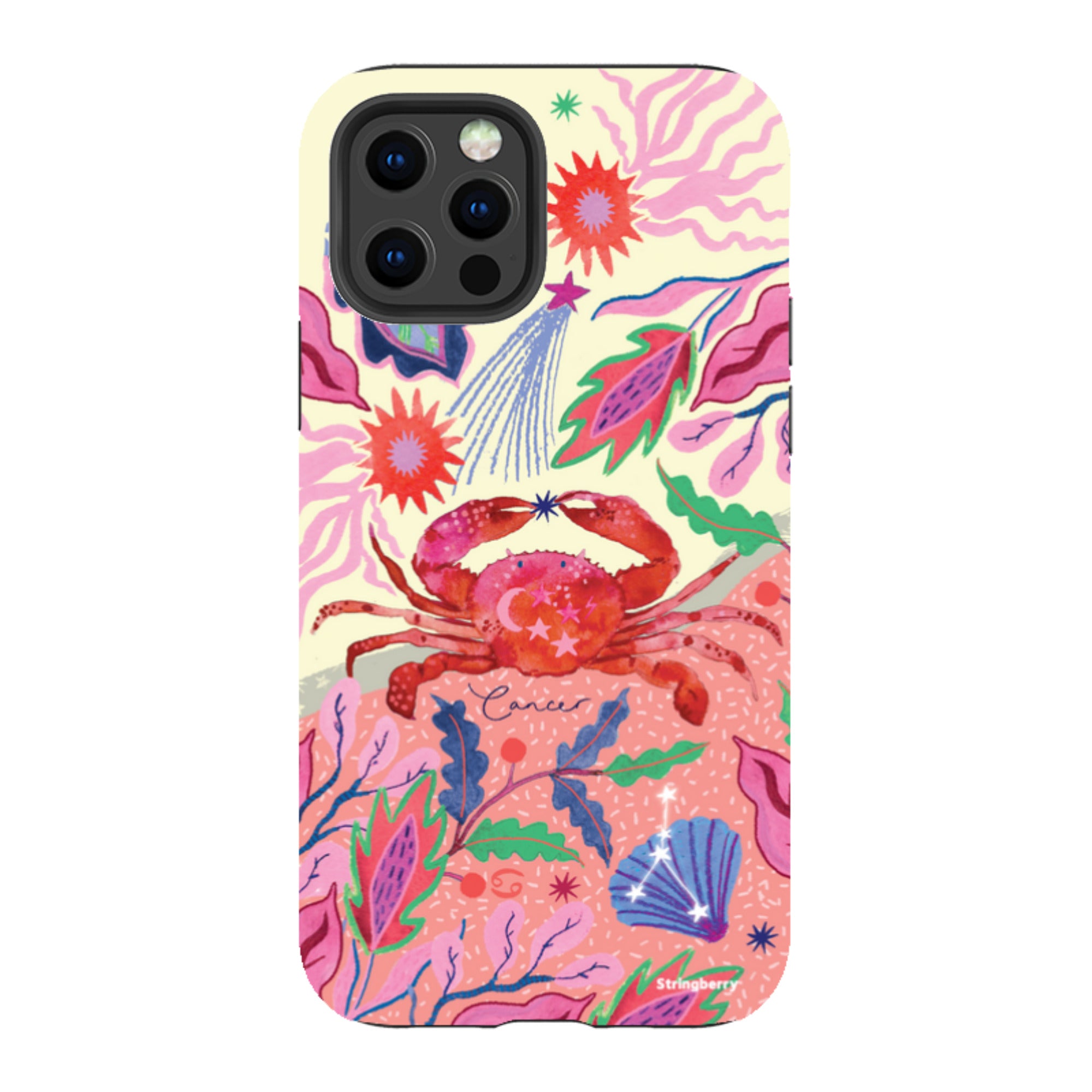 iPhone Tough Case - Cancer By Emma Frances Grant