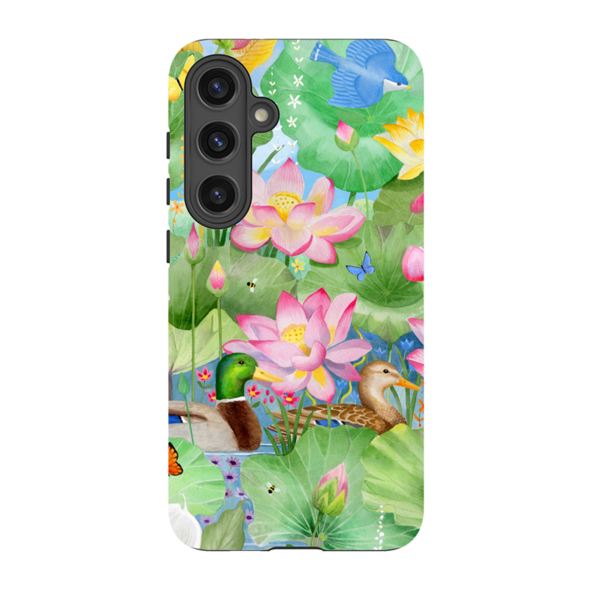 Samsung Tough Case - Waterlily Pond By Bex Parkin