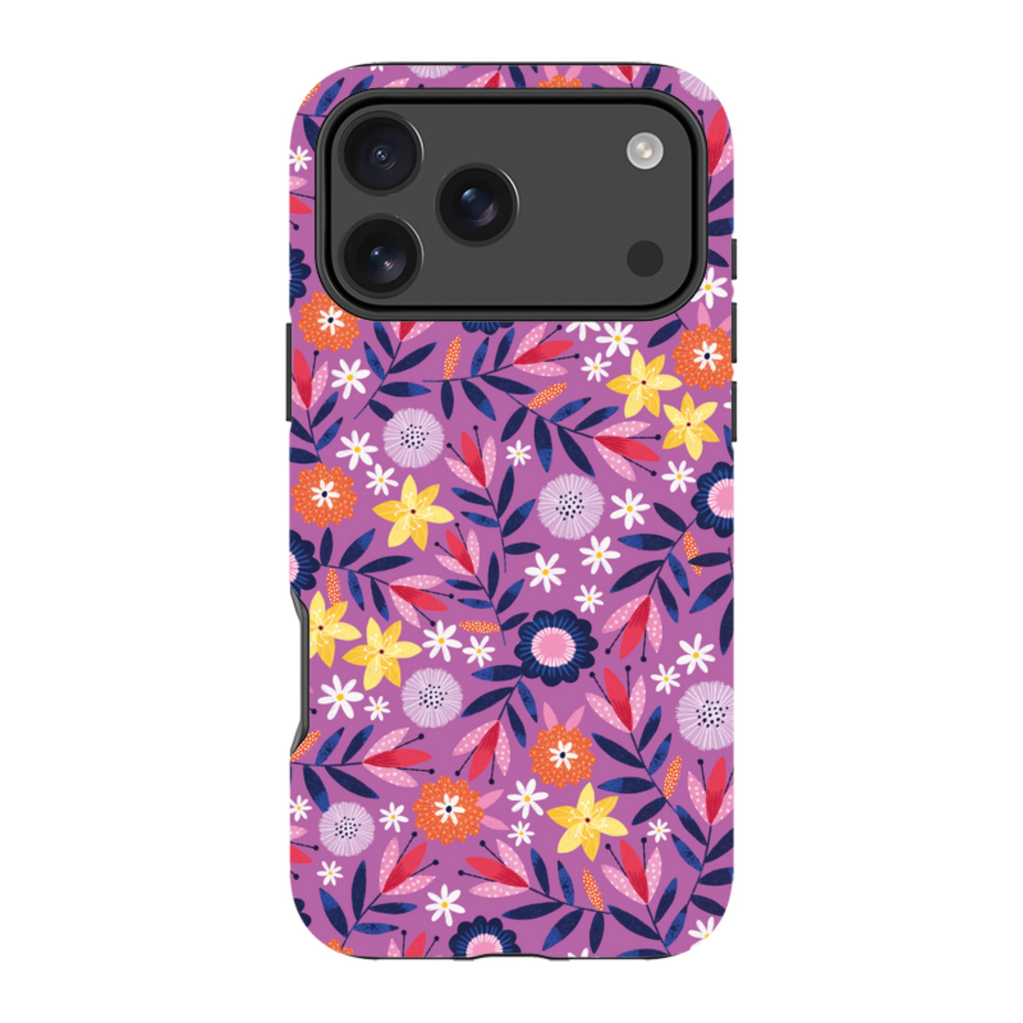 iPhone MagSafe Tough Case -  Scattered Flowers I By Ali Brookes