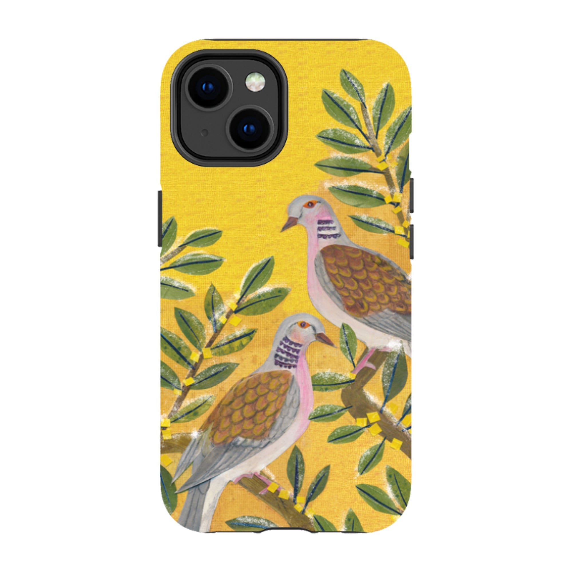 iPhone MagSafe Tough Case - Two Turtle Doves By Tracey English