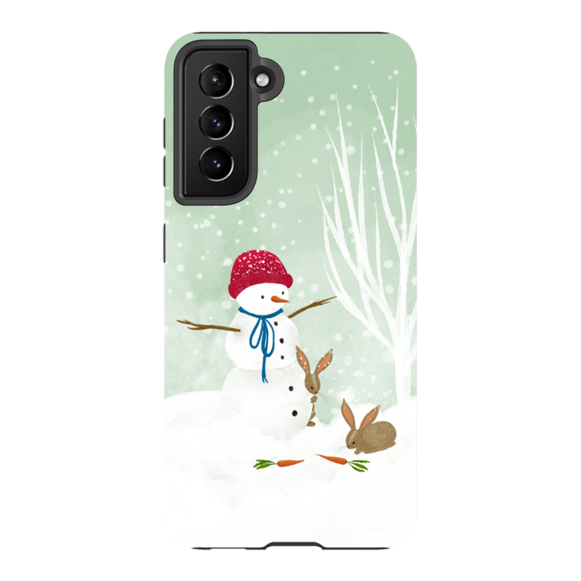 Samsung Tough Case - Snowman By Katherine Quinn